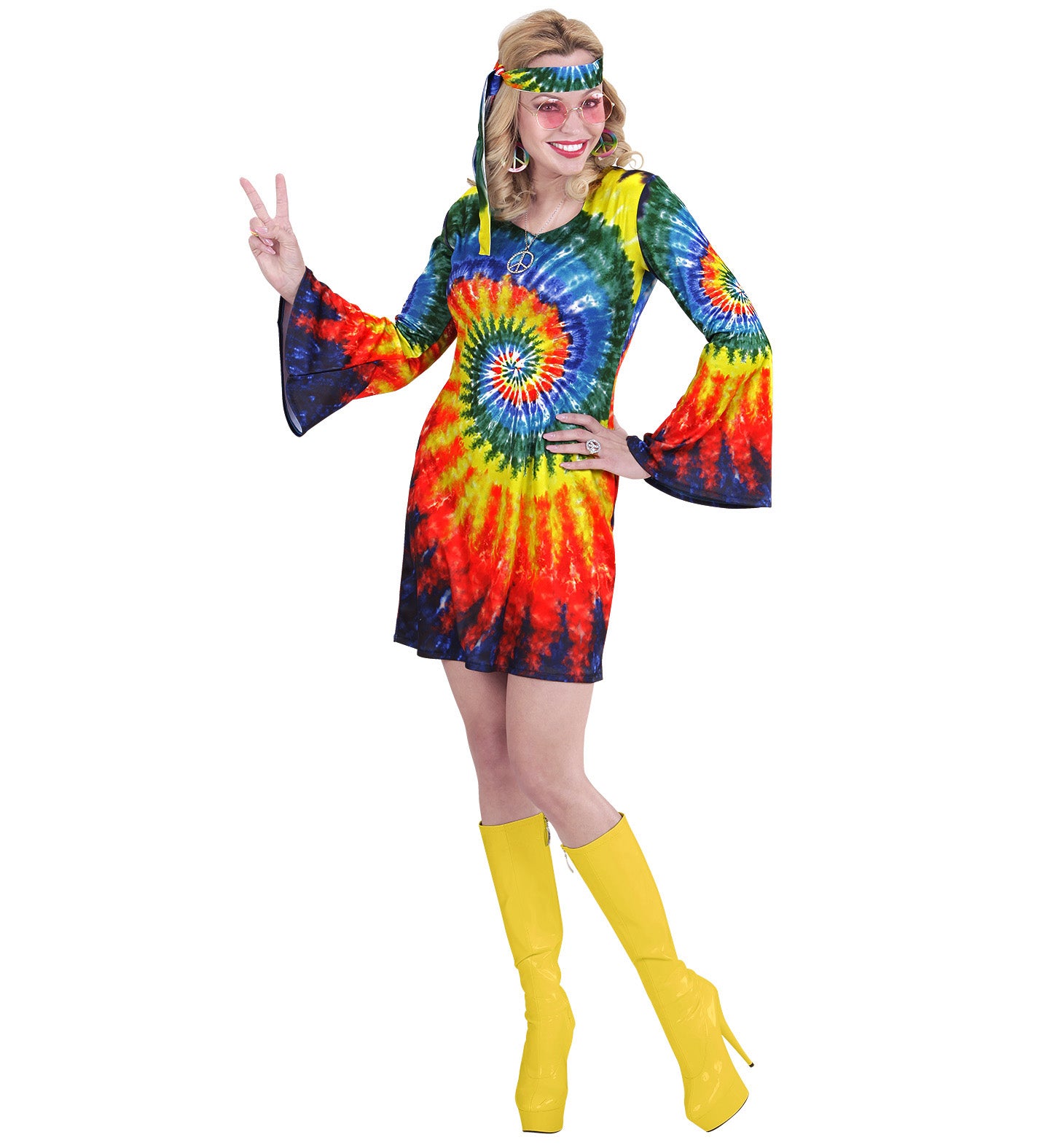 Psychedelic Hippie Costume for women