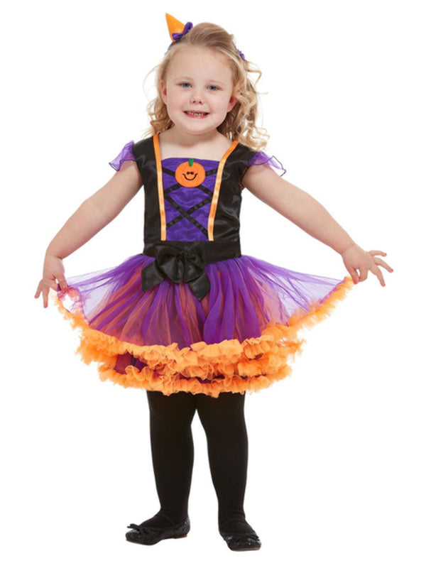 Pumpkin Toddler Witch Costume