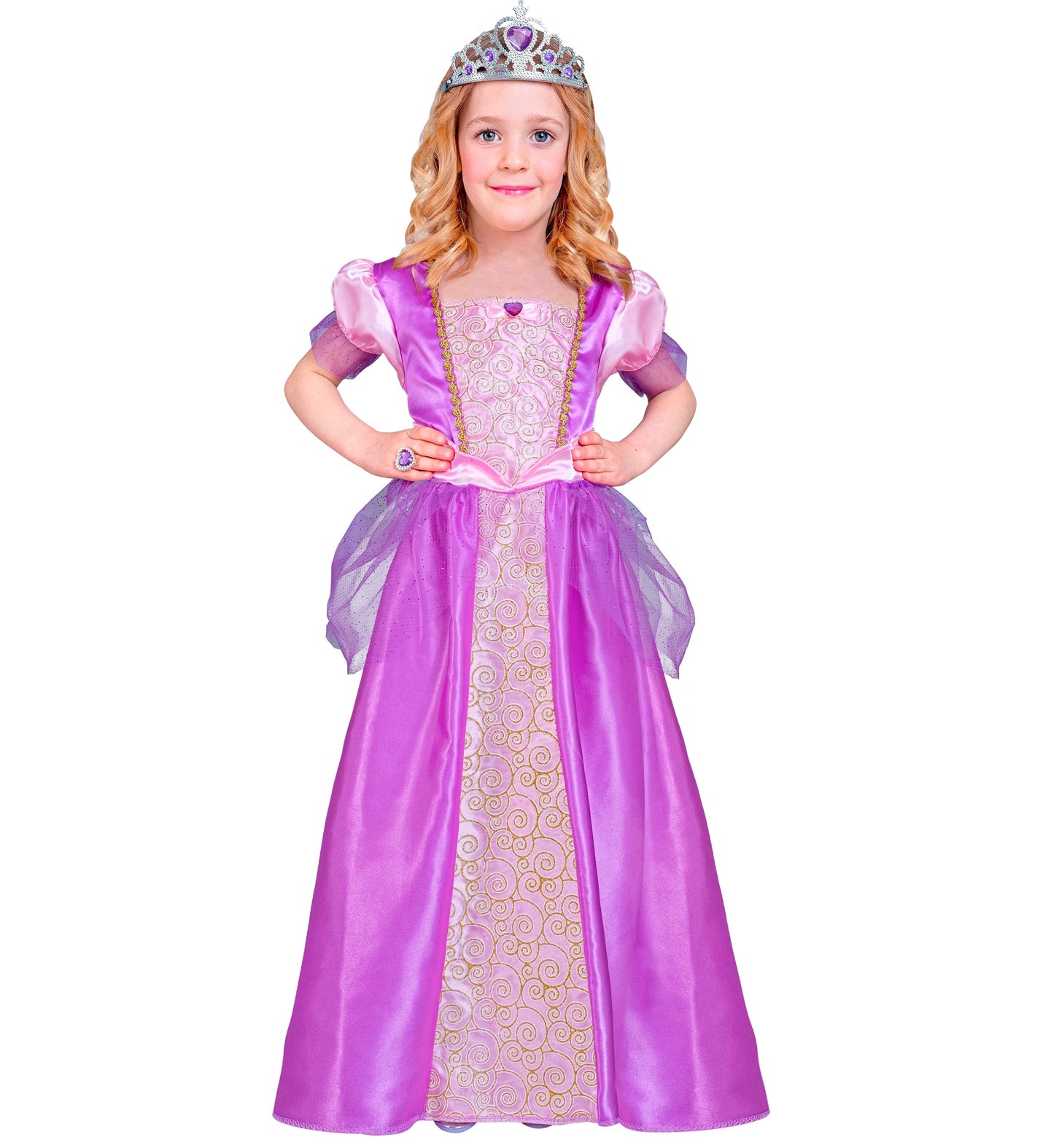 Purple Fairytale Princess Rapunzel Girls Toddler Costume