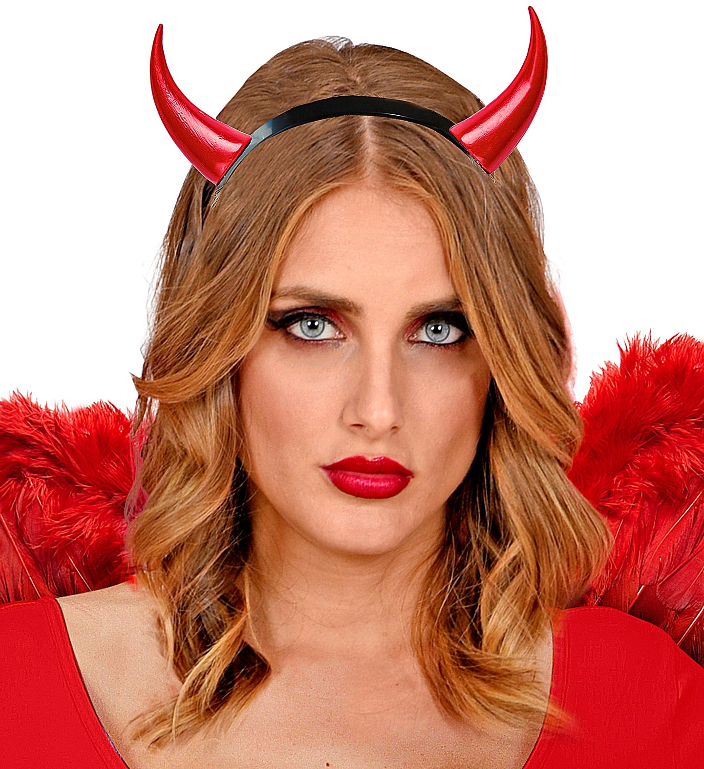 Red Horns Headband