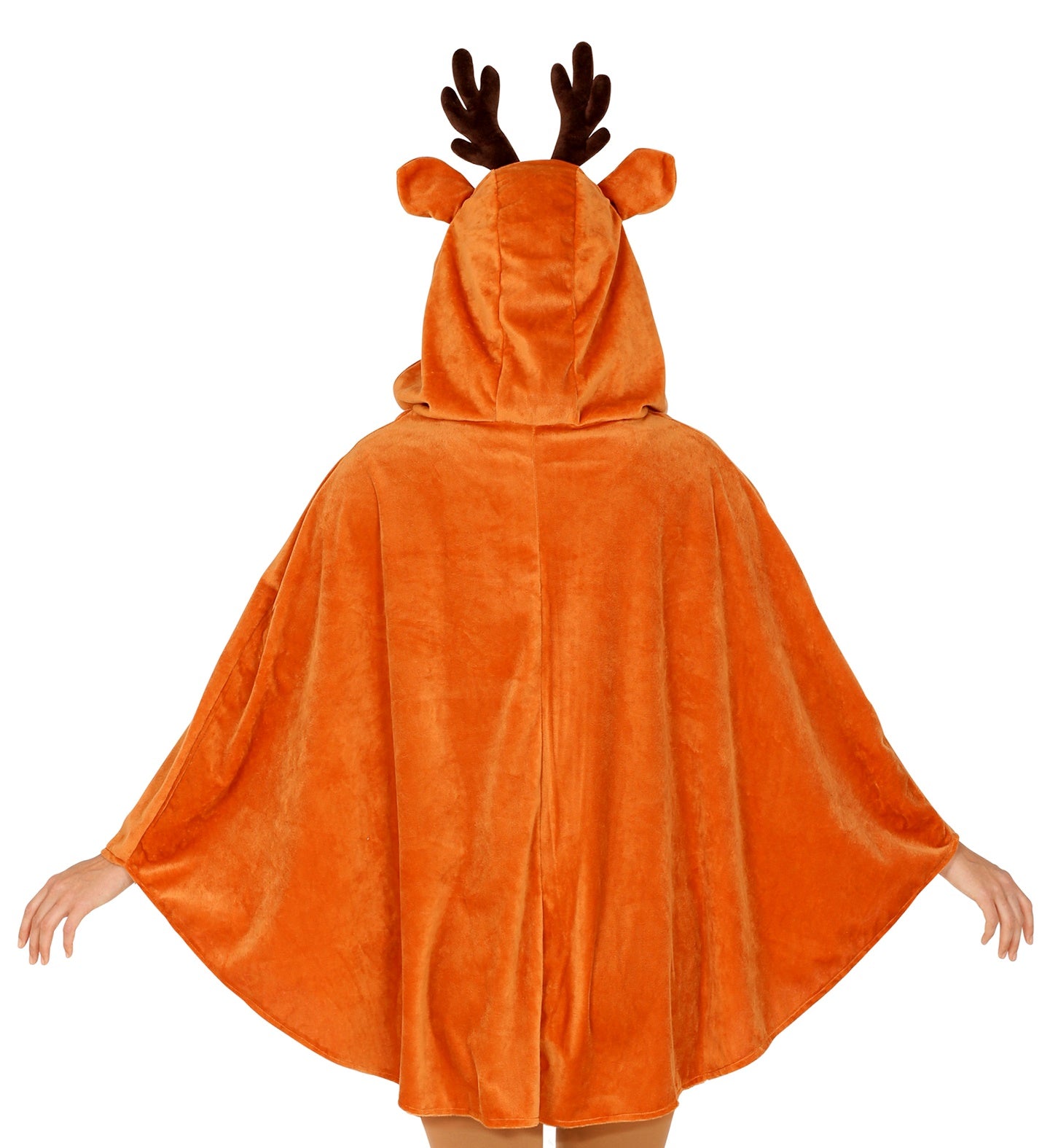 Reindeer Costume Poncho Adult