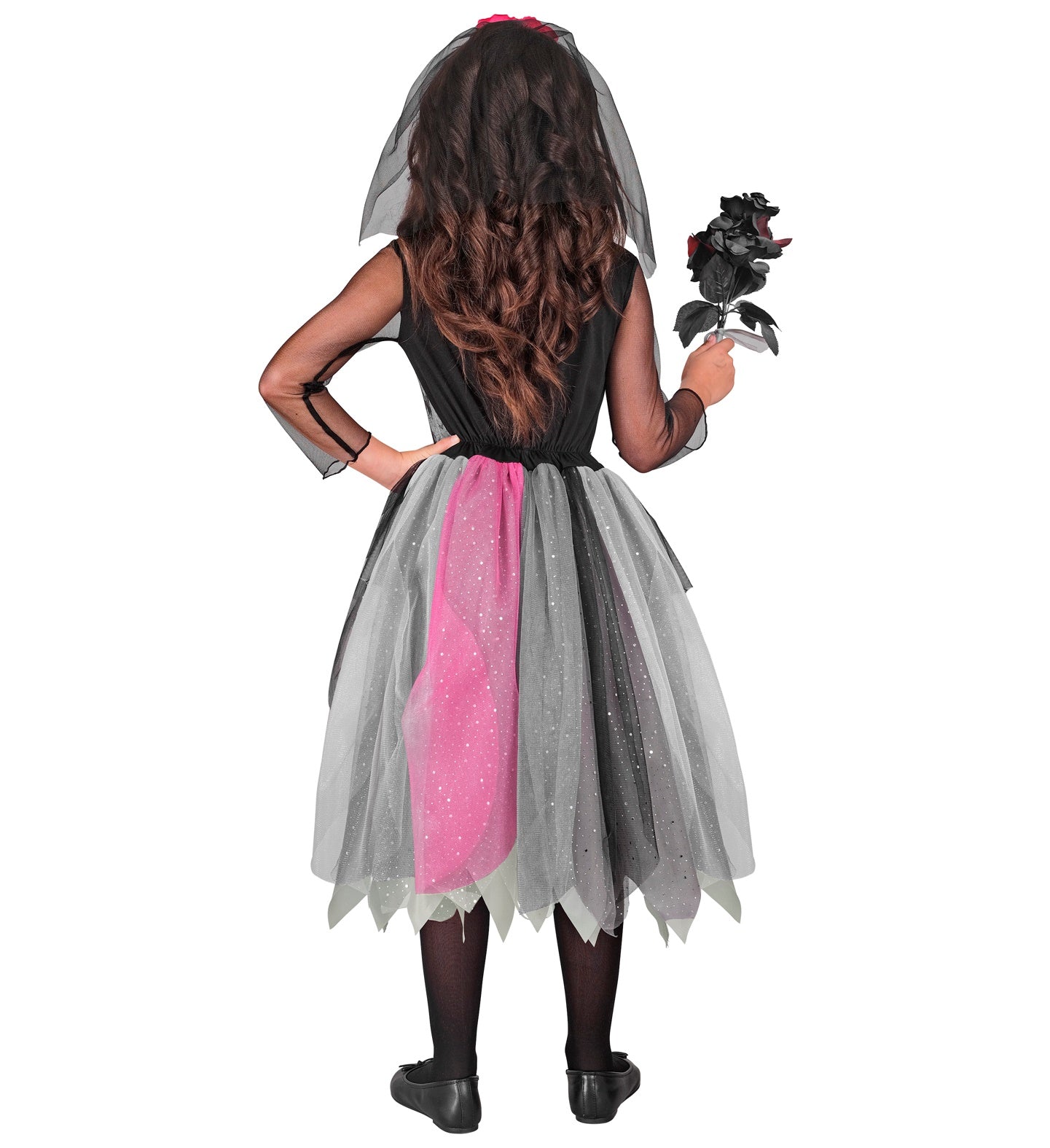 Roses Skeleton Costume Girls