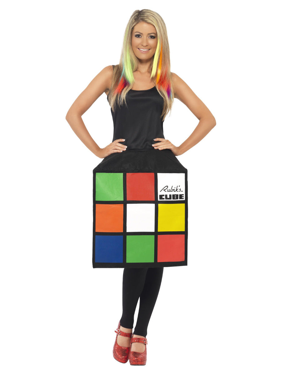 Rubik 3D Cube Costume Ladies
