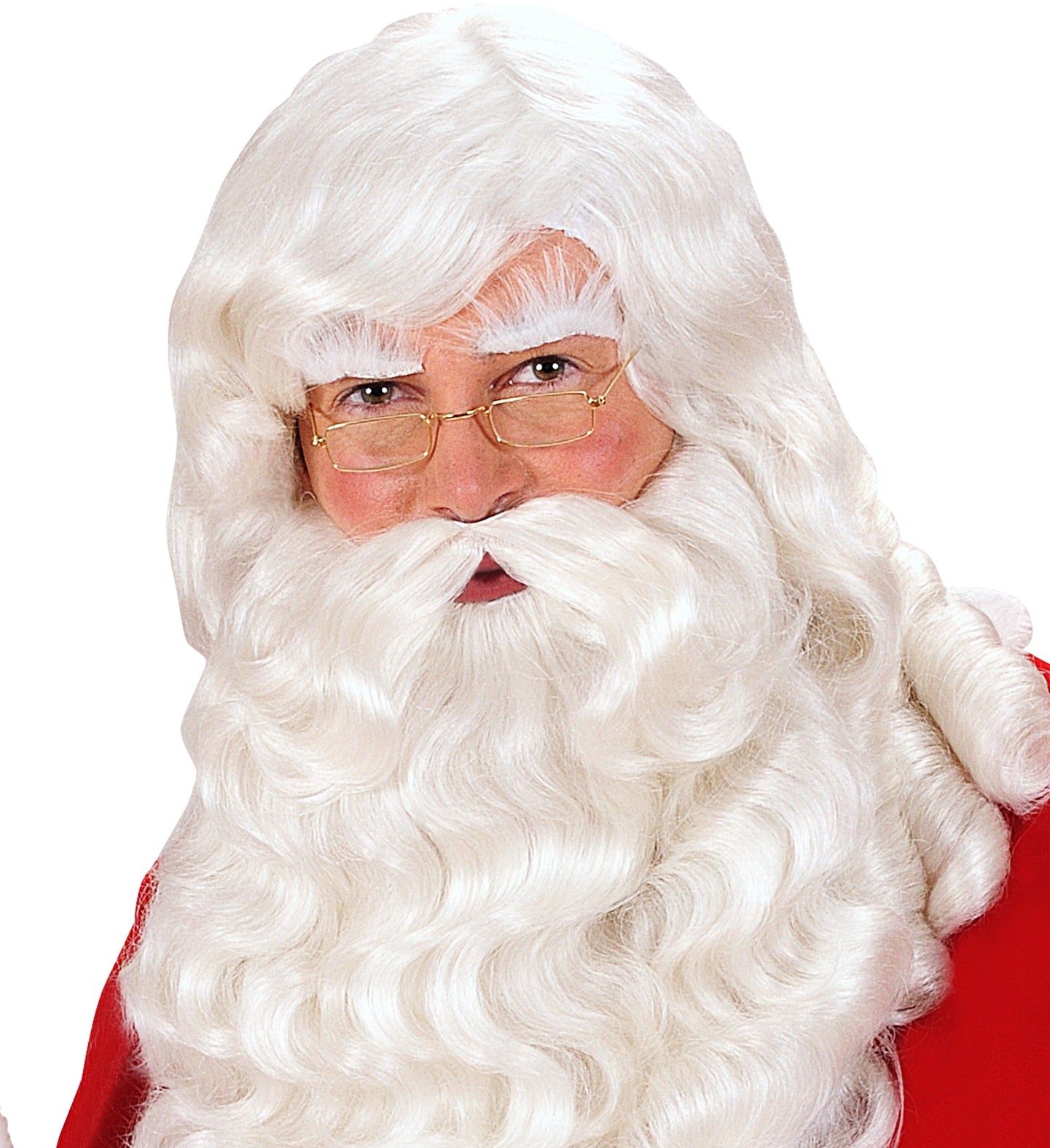 Santa Rectangle Glasses costume accessory