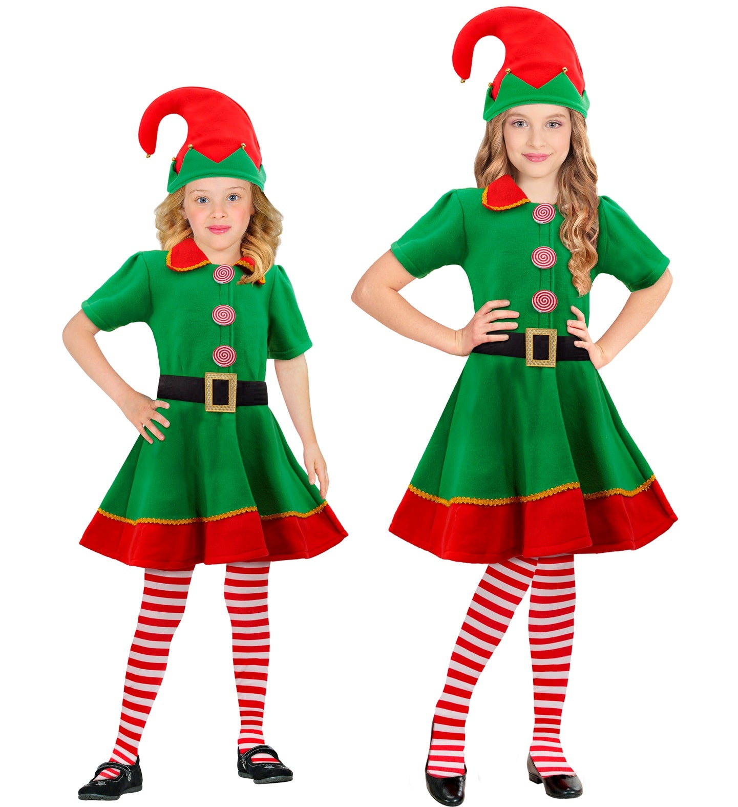 Santa's Workshop Elf Costume Girls
