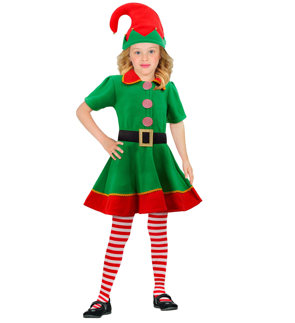 Santa Elf Store Santa's Workshop Elf Costume Girls