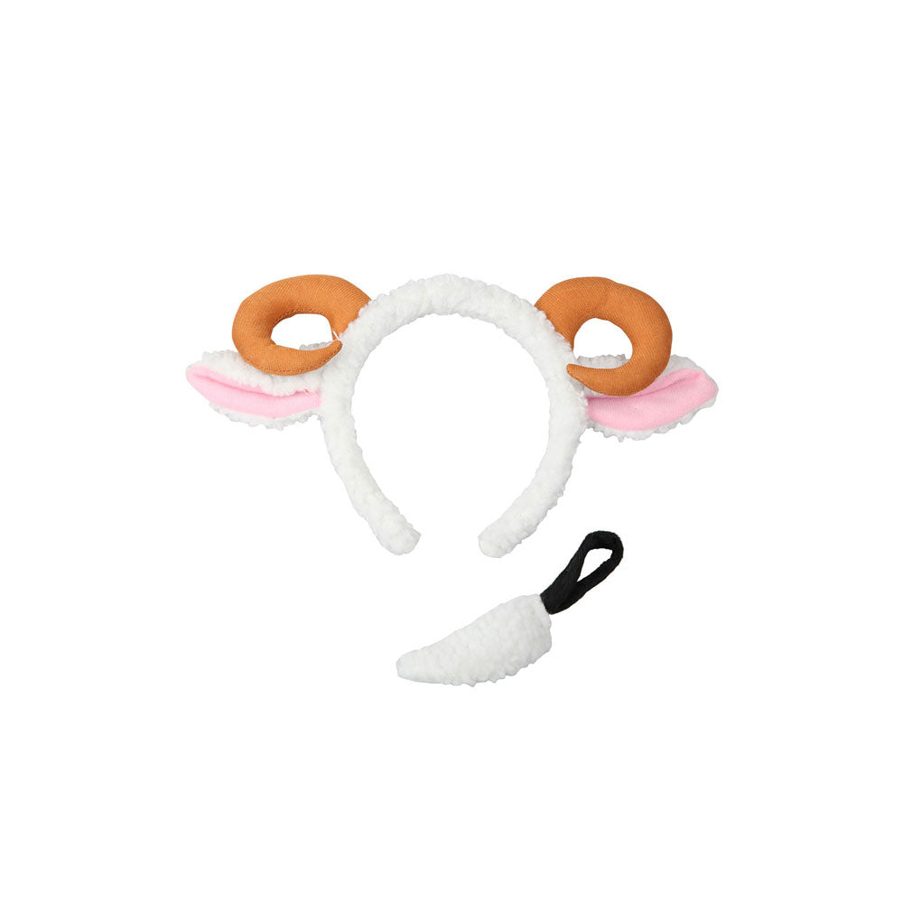 Sheep Ears and Tail Costume Kit