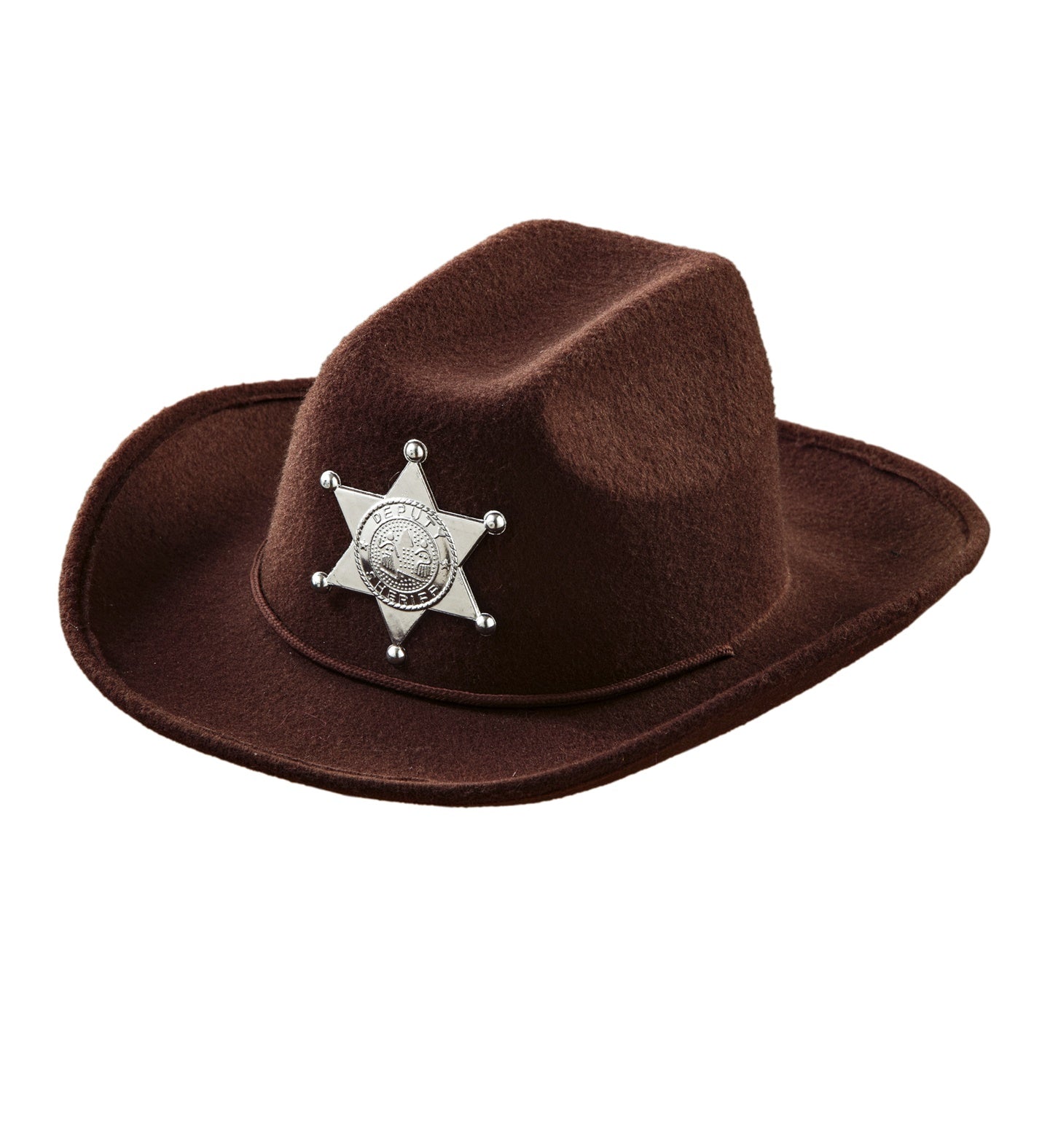 Sheriff Cowboy Hat Childs Brown