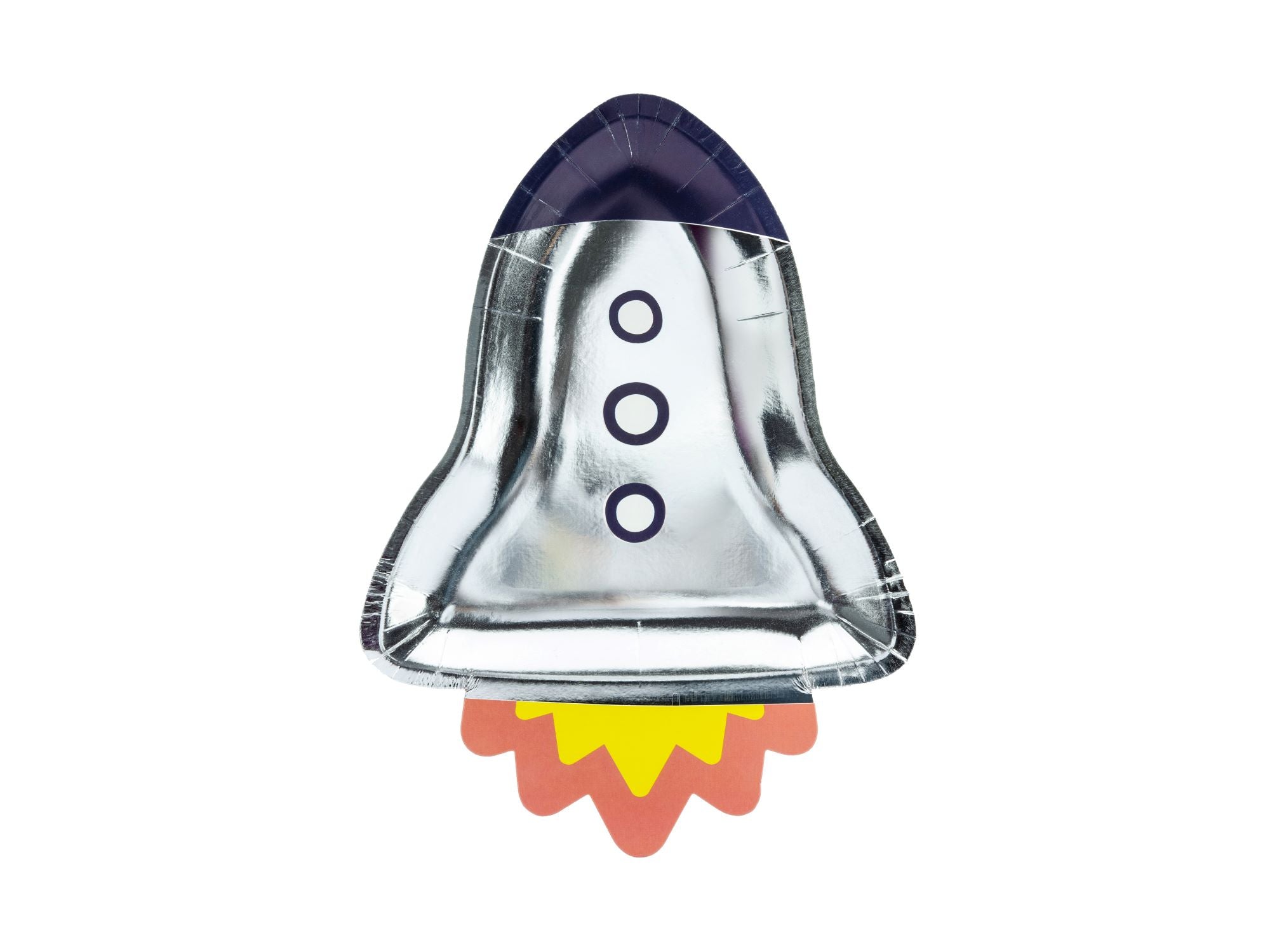 Space Party Rocket Plates Pack of 6