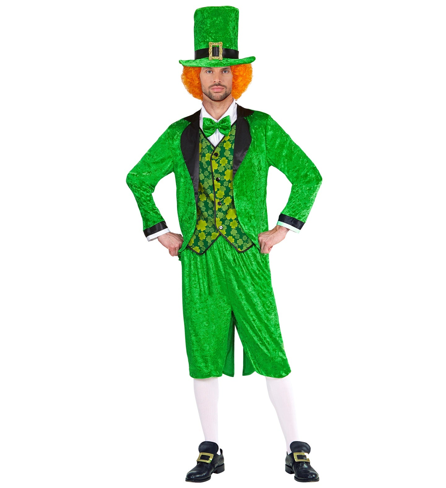 St Patrick's Day Leprechaun fancy dress Costume Men's 