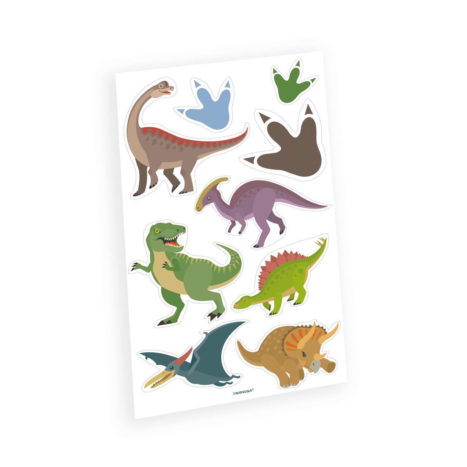 Temporary Happy Dinosaurs Tattoos