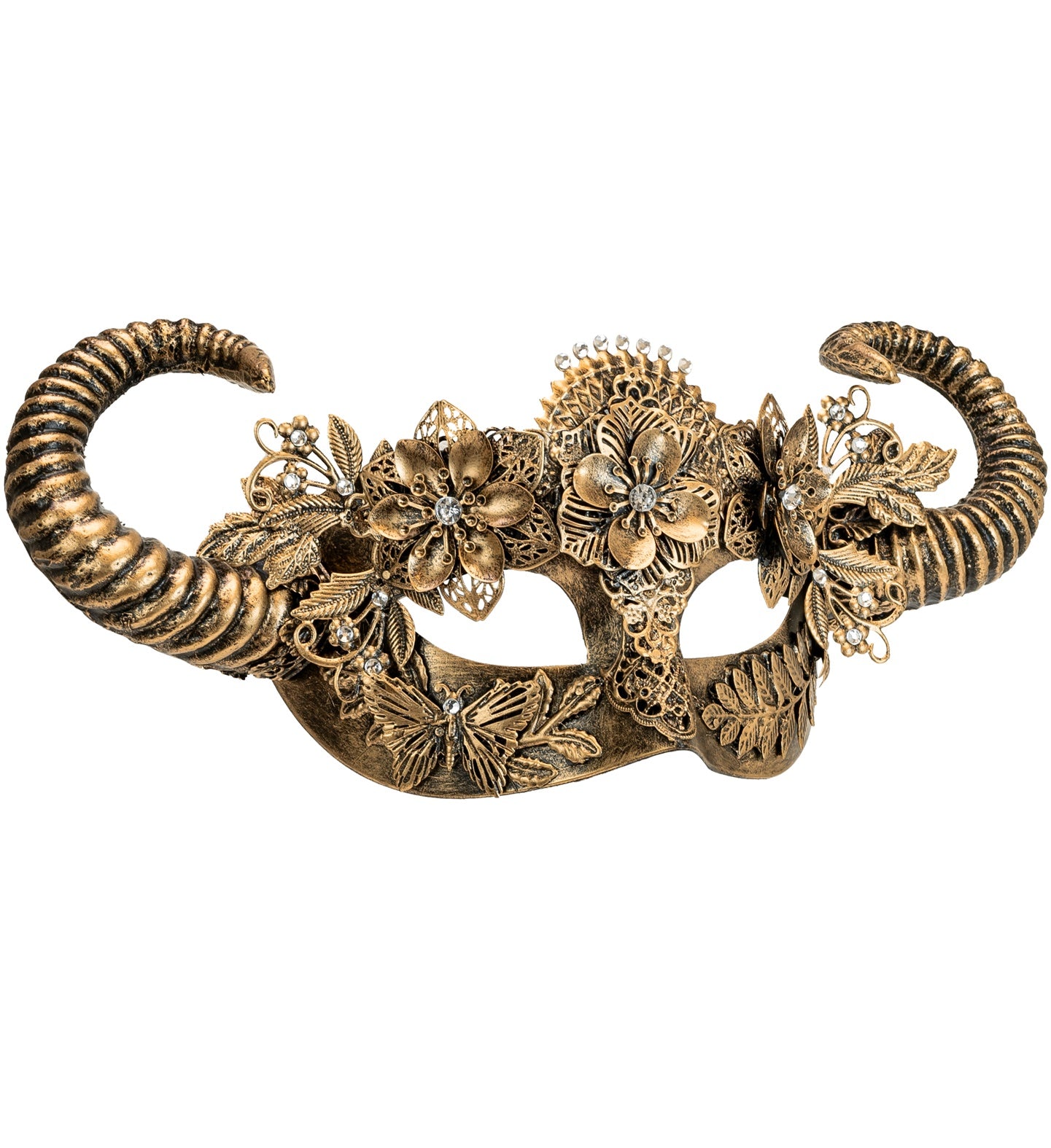 Theatrical Gold Ram Eye-Masks