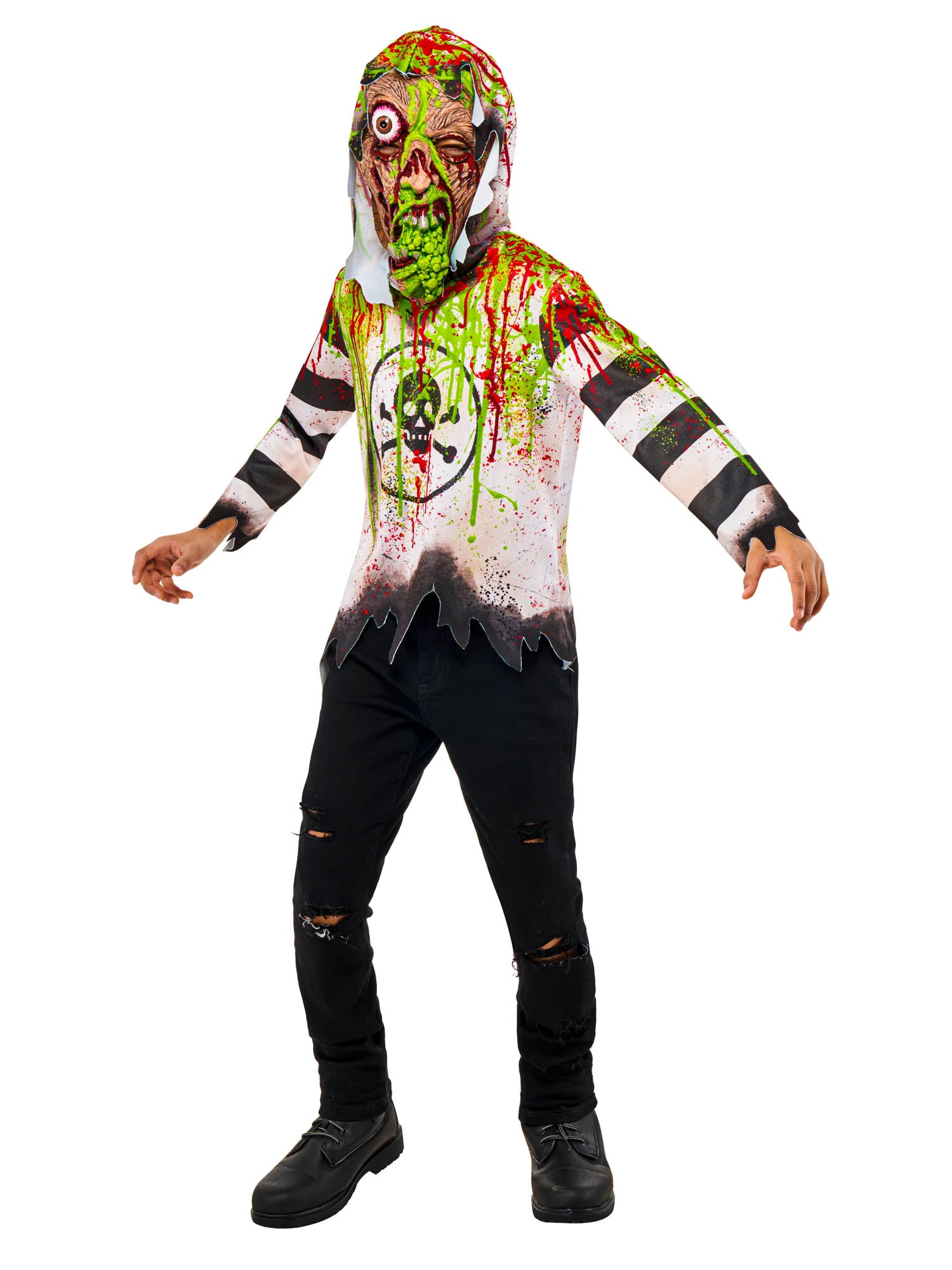 Toxic Zombie Boy Costume