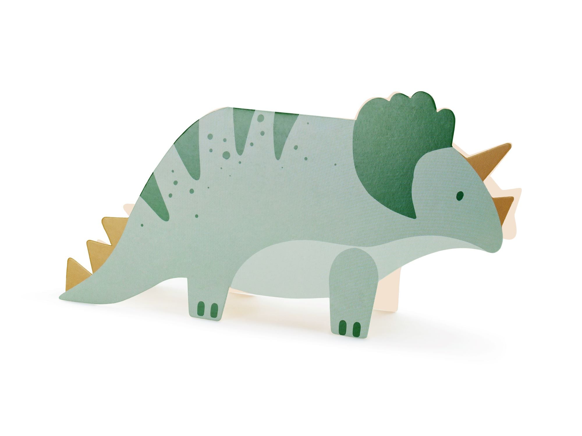 Triceratops Birthday Invitations