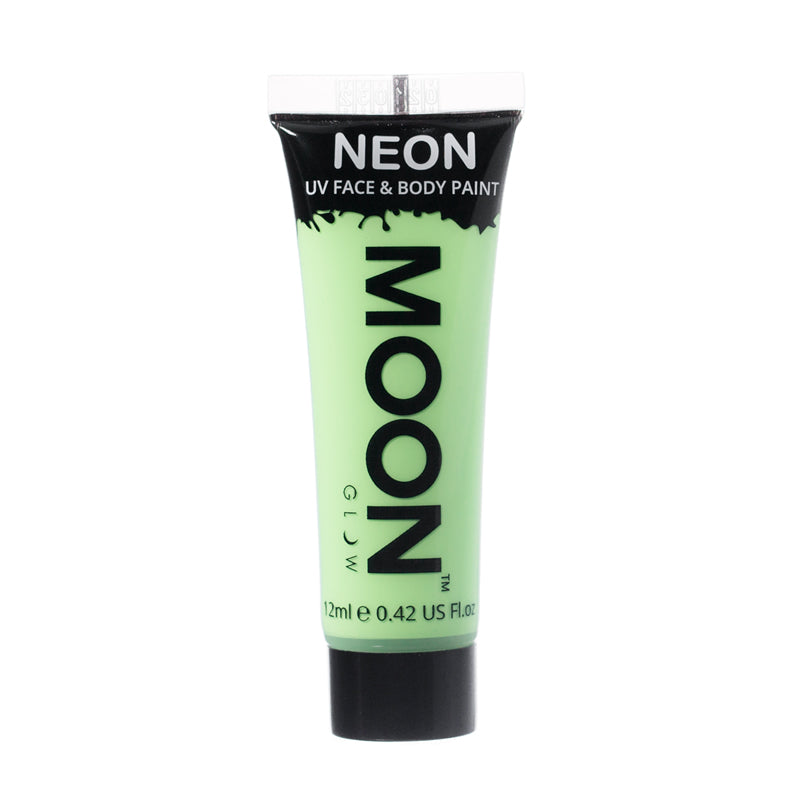 Moon Glow 12ml Pastel Neon Face Paint Green