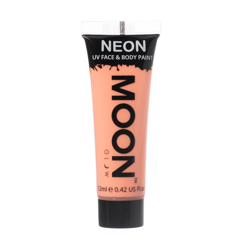 Moon Glow 12ml Pastel Neon Face Paint Orange