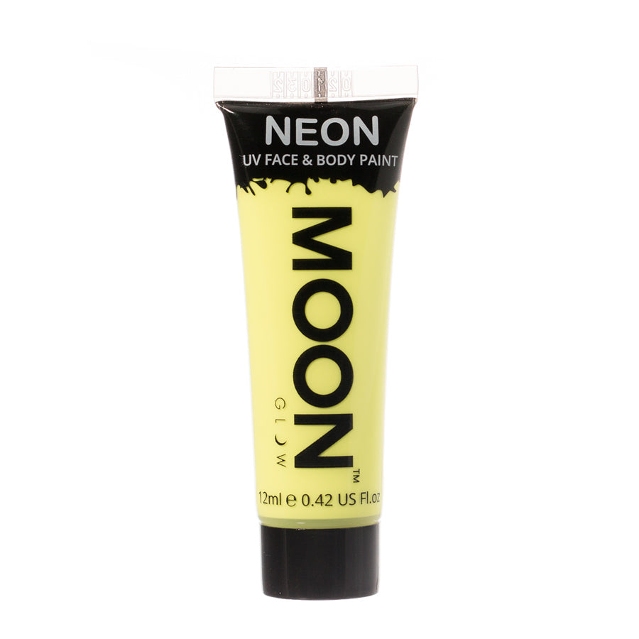 Moon Glow 12ml Pastel Neon Face Paint Yellow