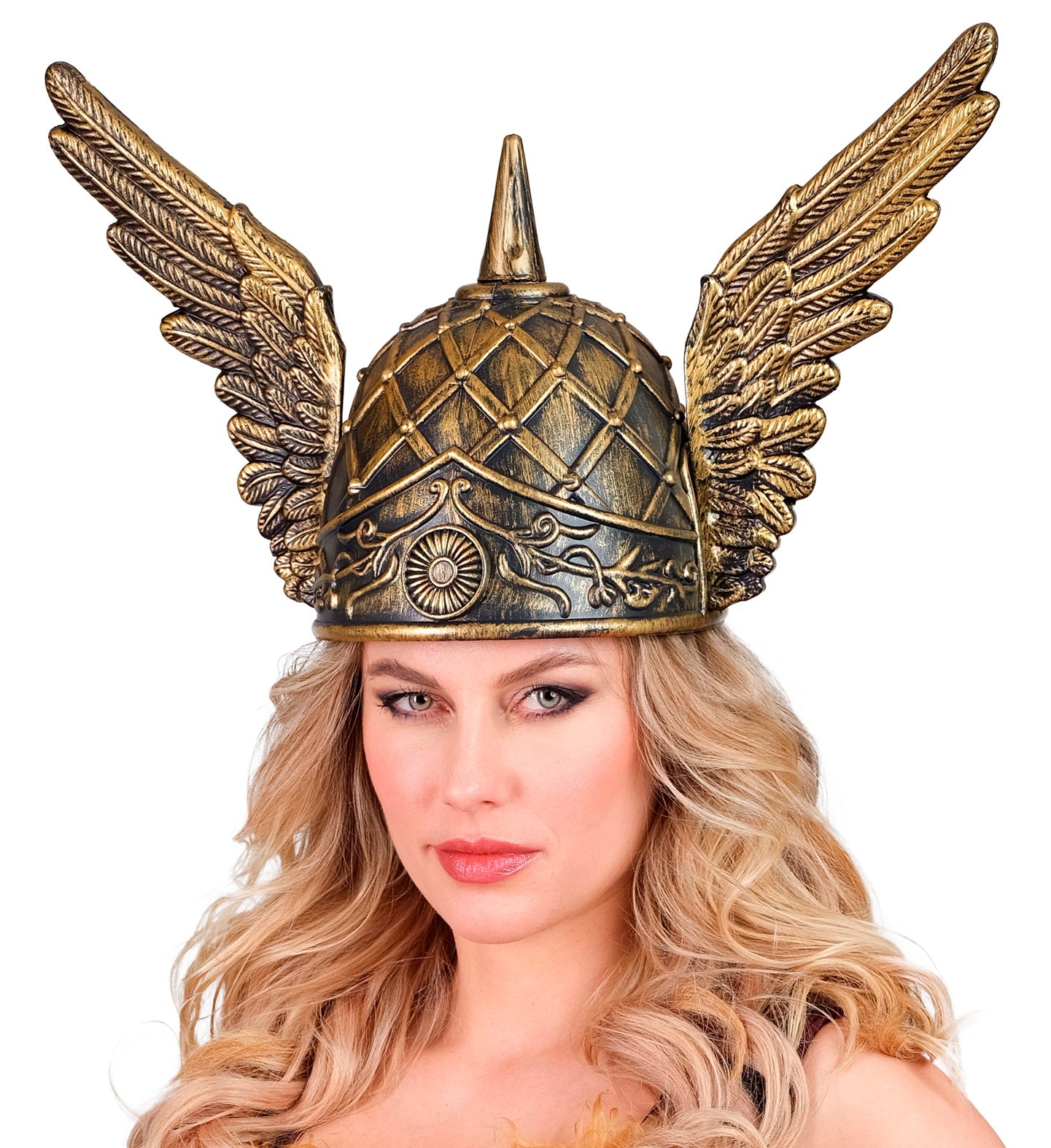 Viking Valkyrie Spiked Helmet with Wings