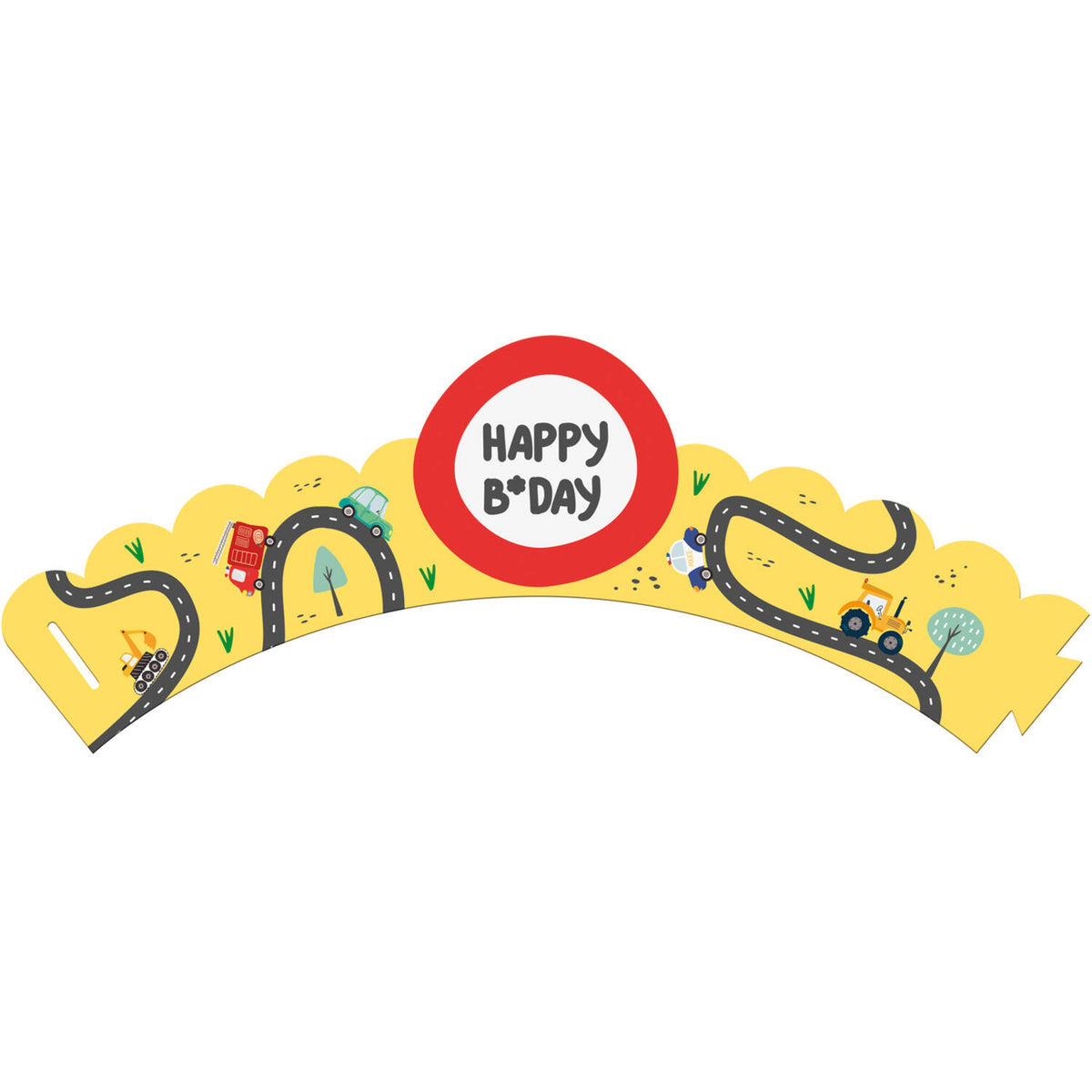 Wacky Wheels Cupcake Decoration Set
