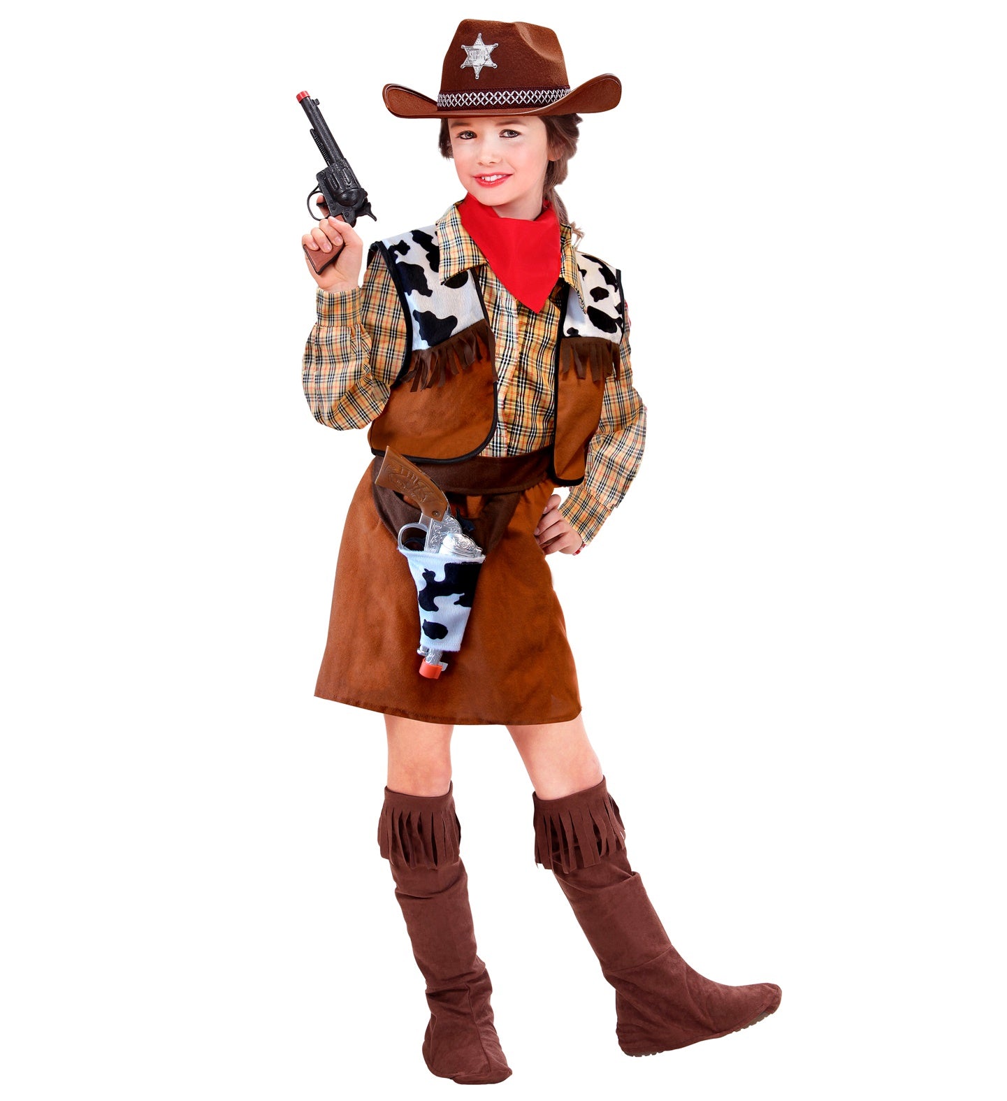 Wild West Cowgirl Costume Girl