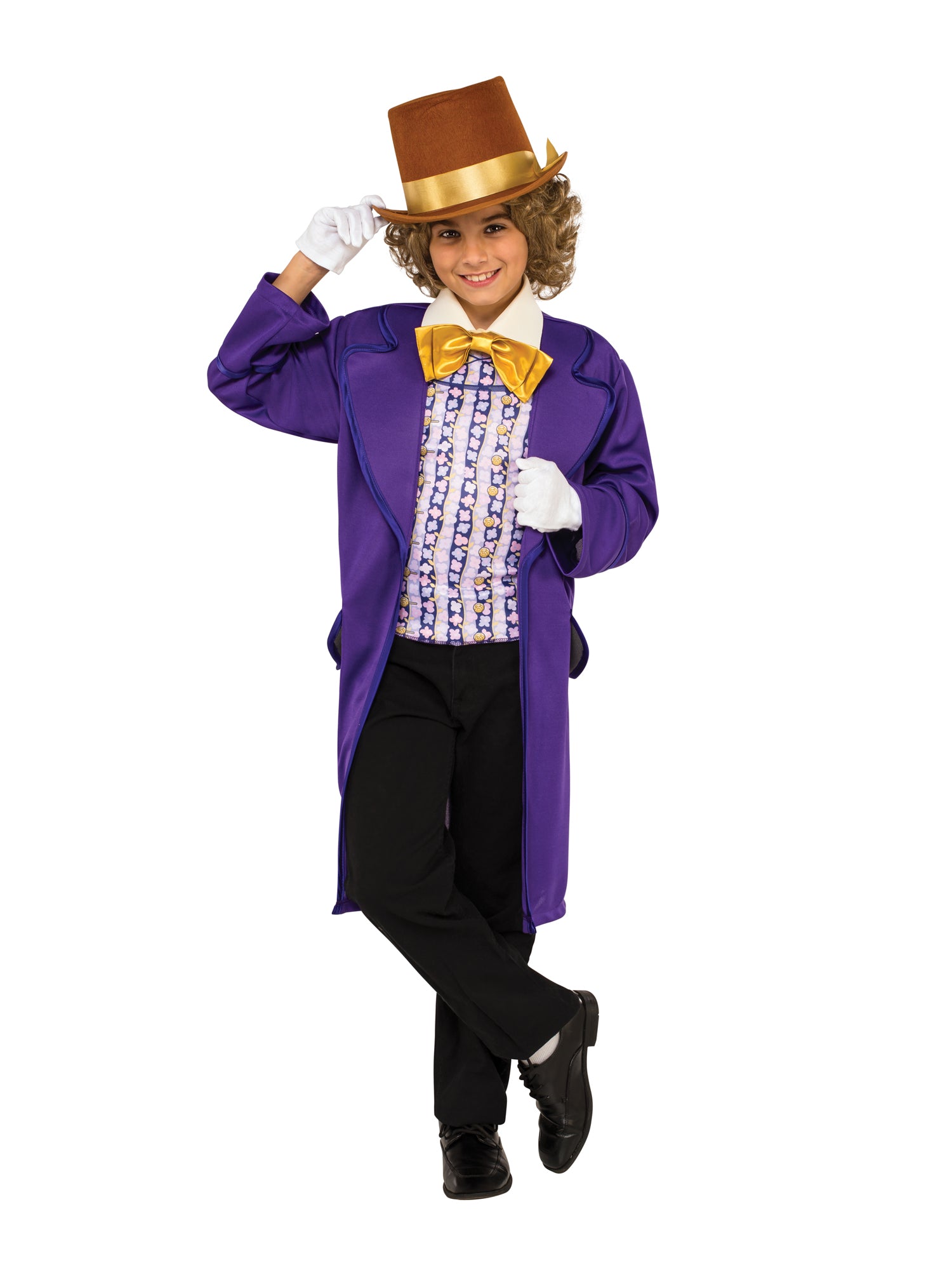 Willy Wonka Deluxe Costume Children's 