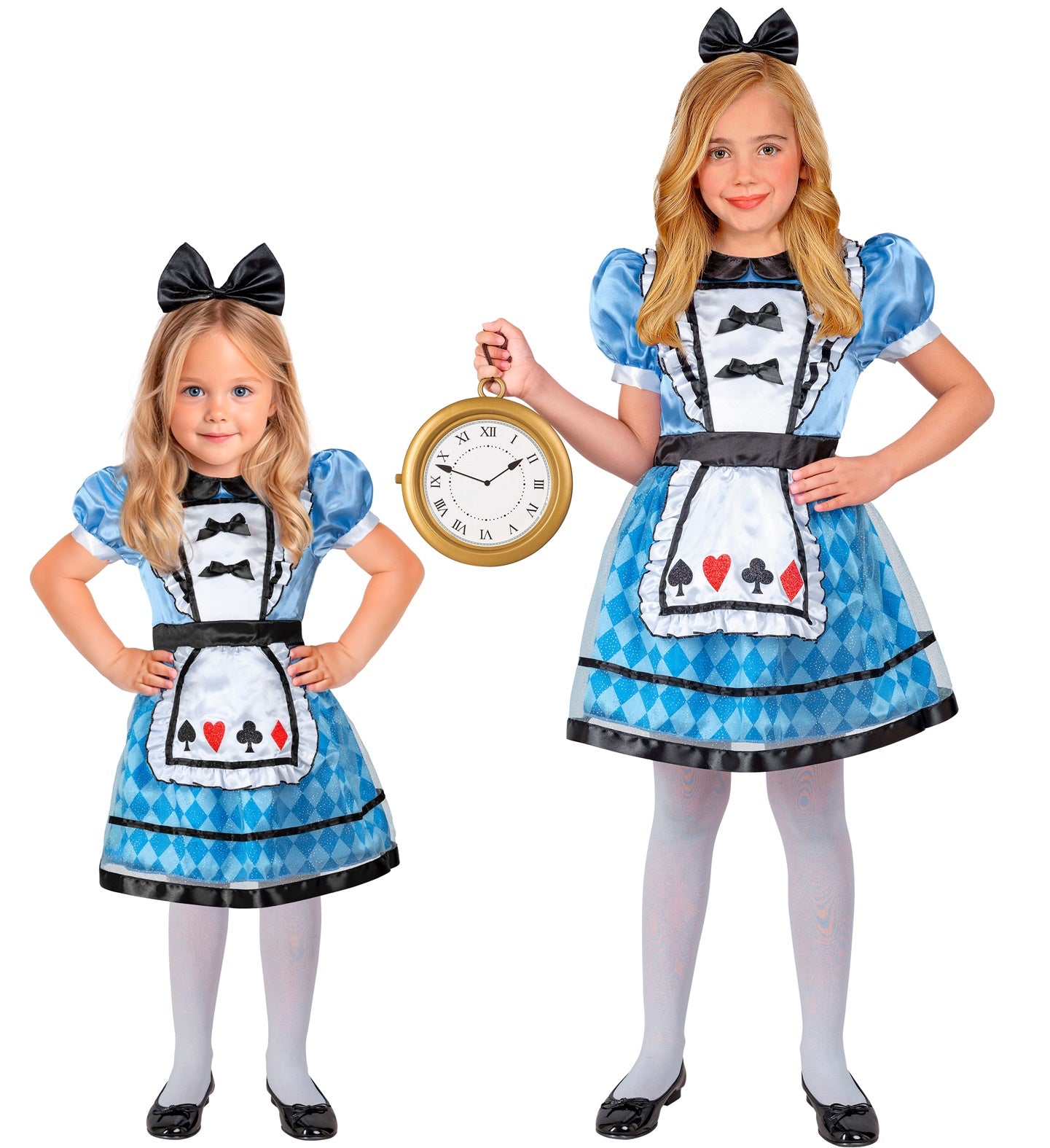 Wonderland Alice Costume Girls