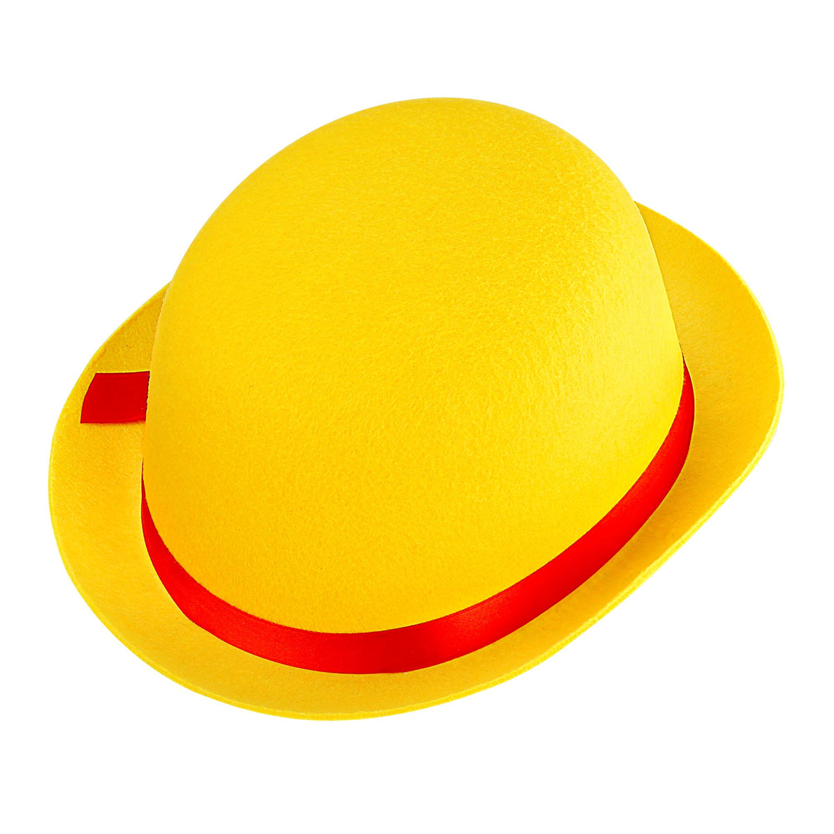 Yellow Bowler Hat