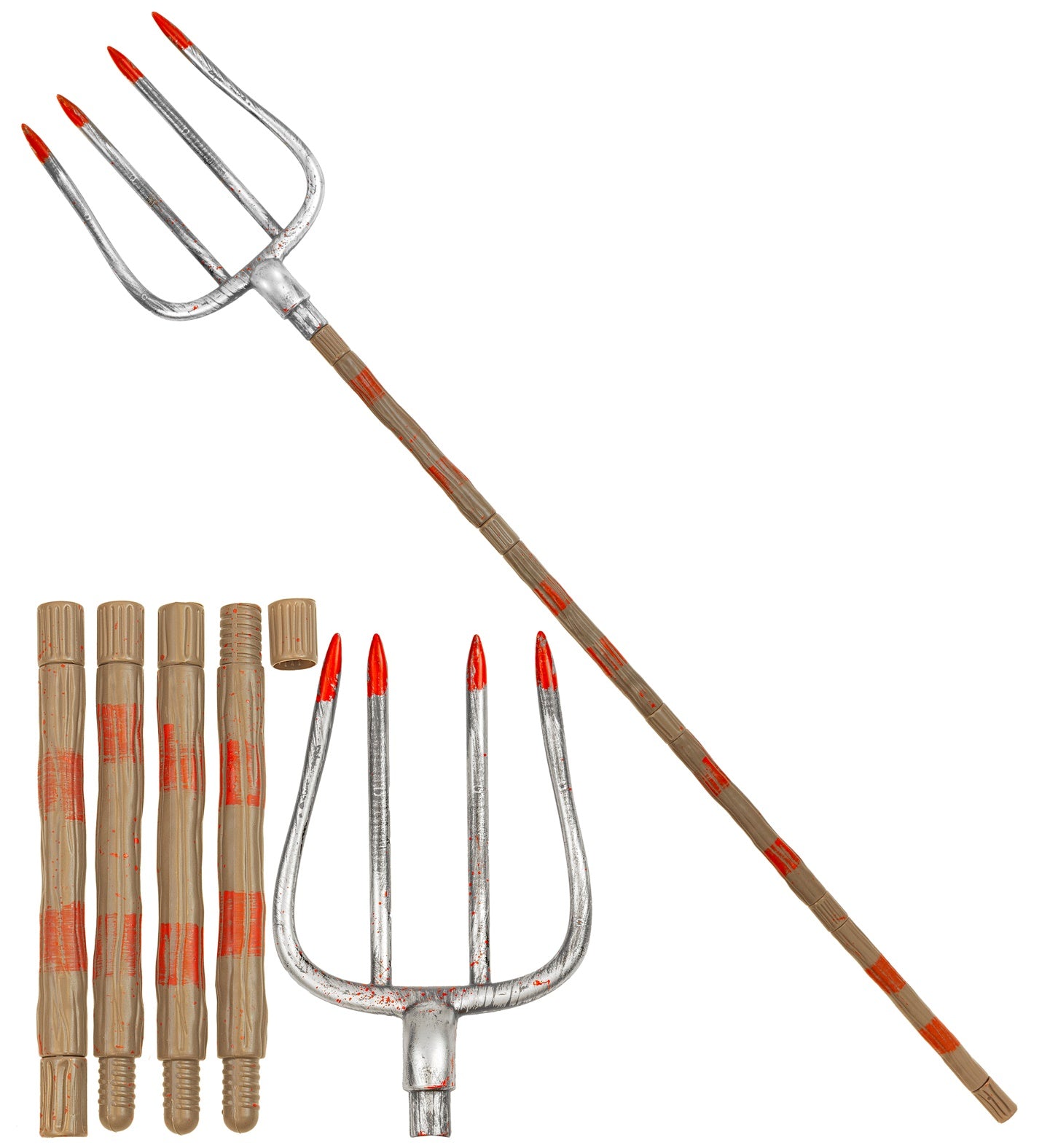 collapsible Bloody Pitchfork