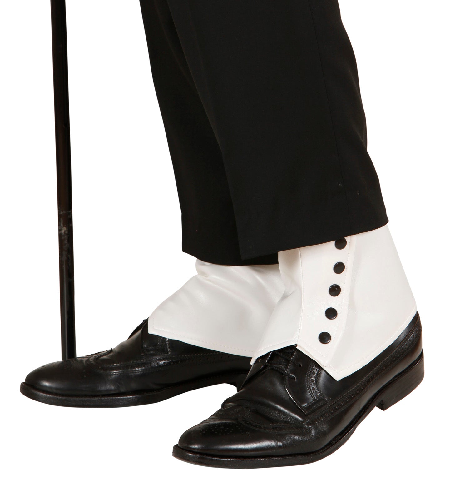 1920's White Spats Shoe Covers