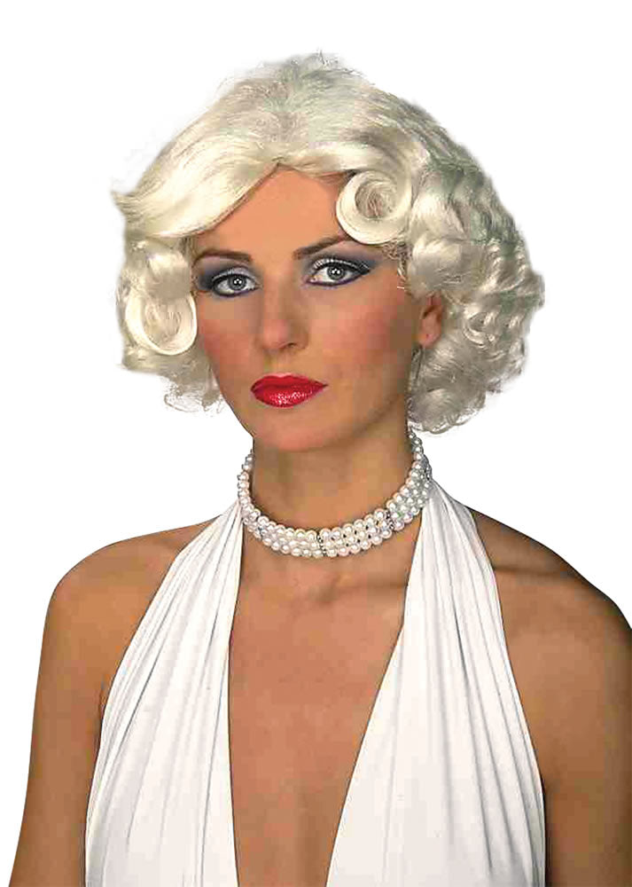 1920s Vintage Hollywood Flapper Wig Blonde