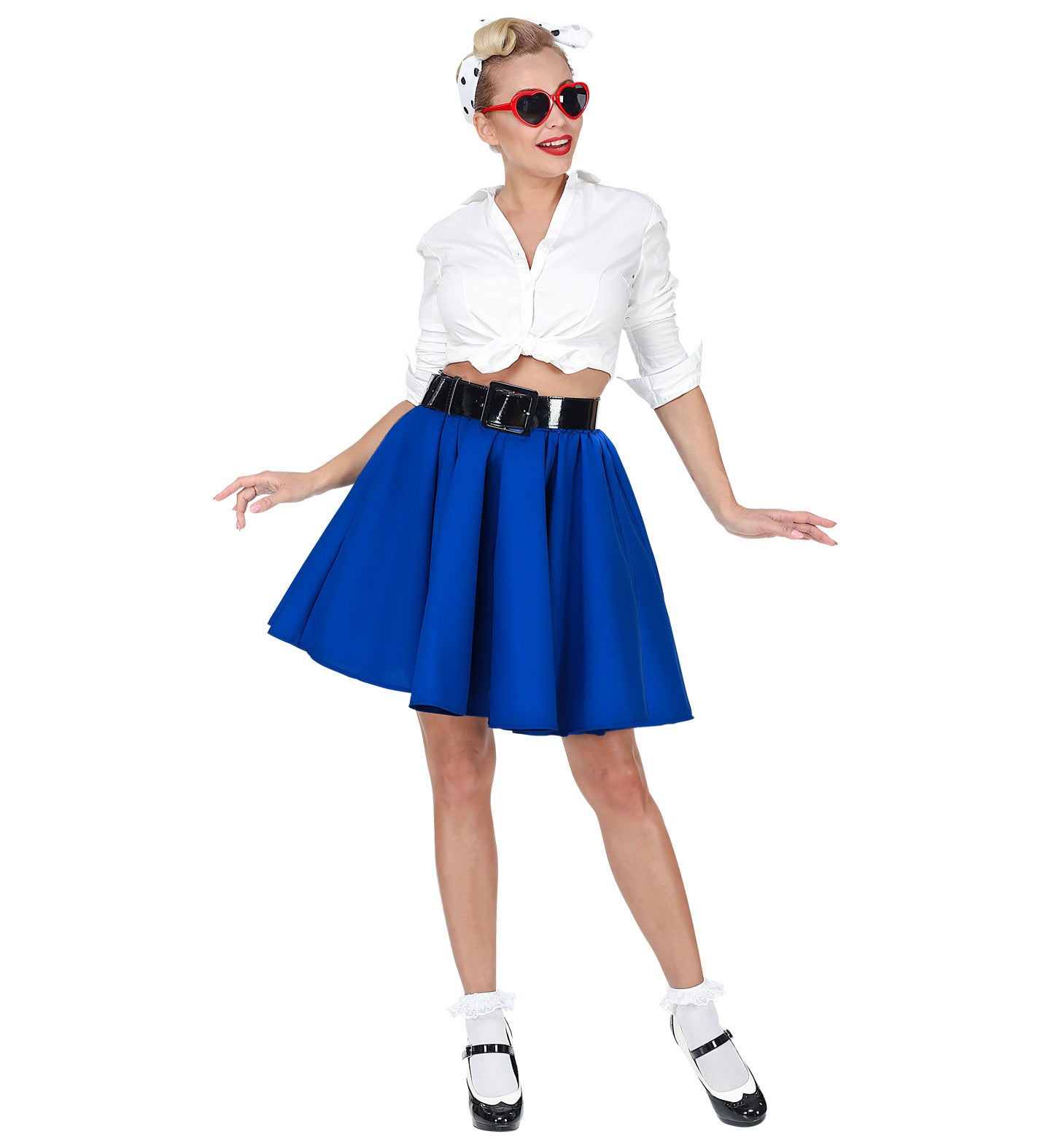 1950's Blue Rock "N' Roll Skirt costume