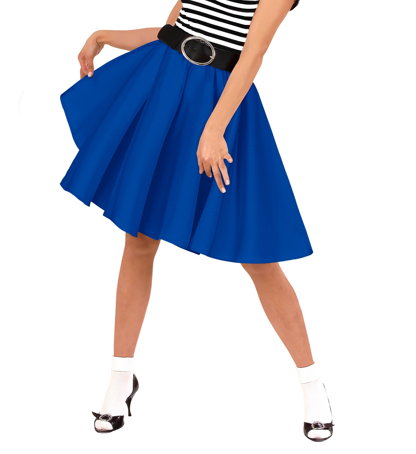 1950's Blue Rock and Roll Skirt