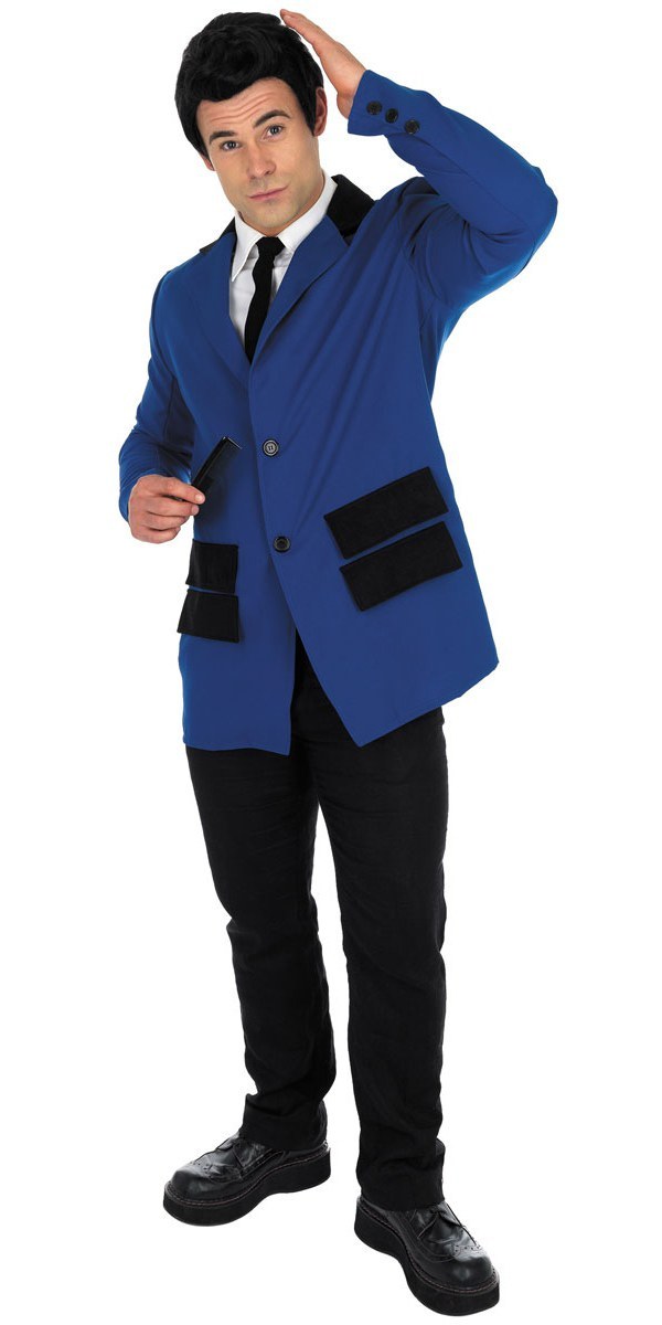 1950s Teddy Boy Blue suit jacket