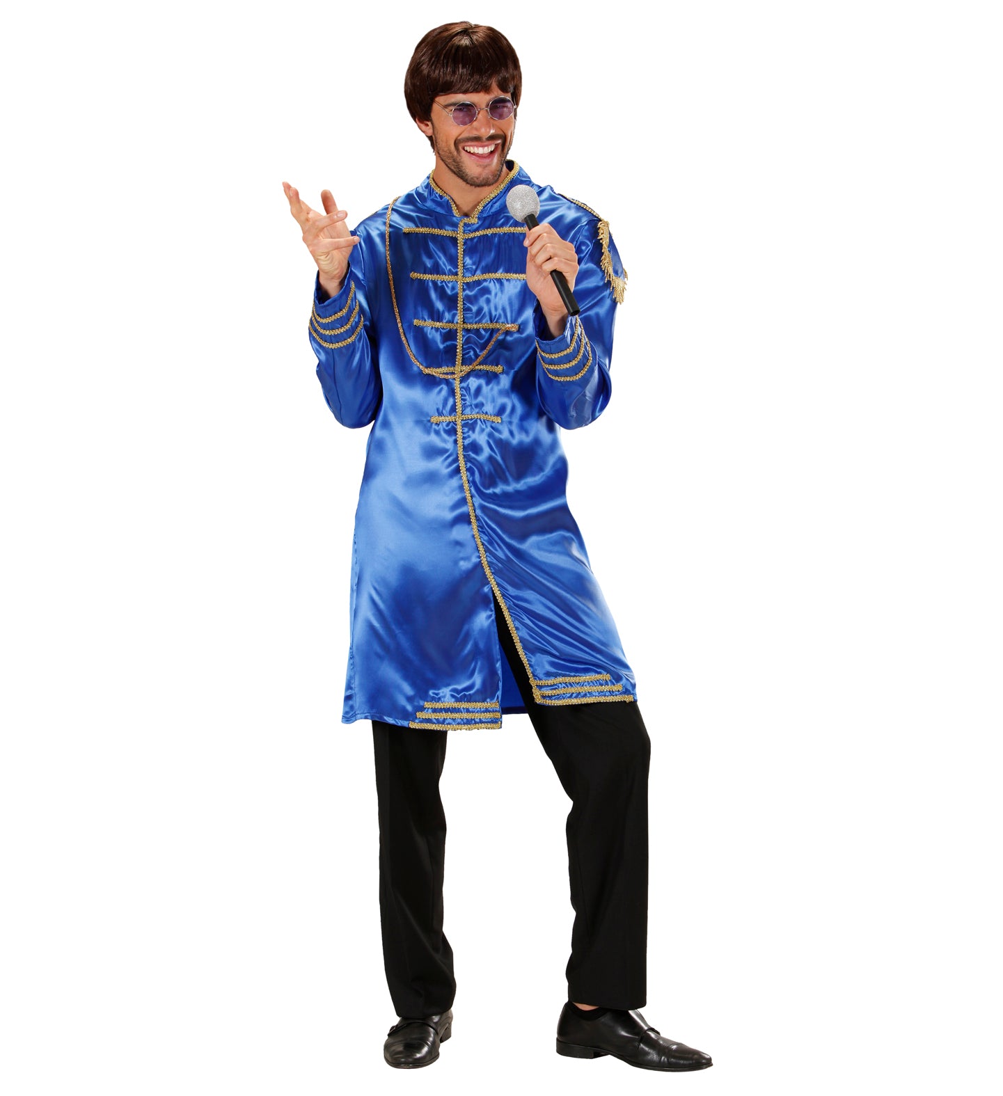 60's Music Man Beatles Costume Blue