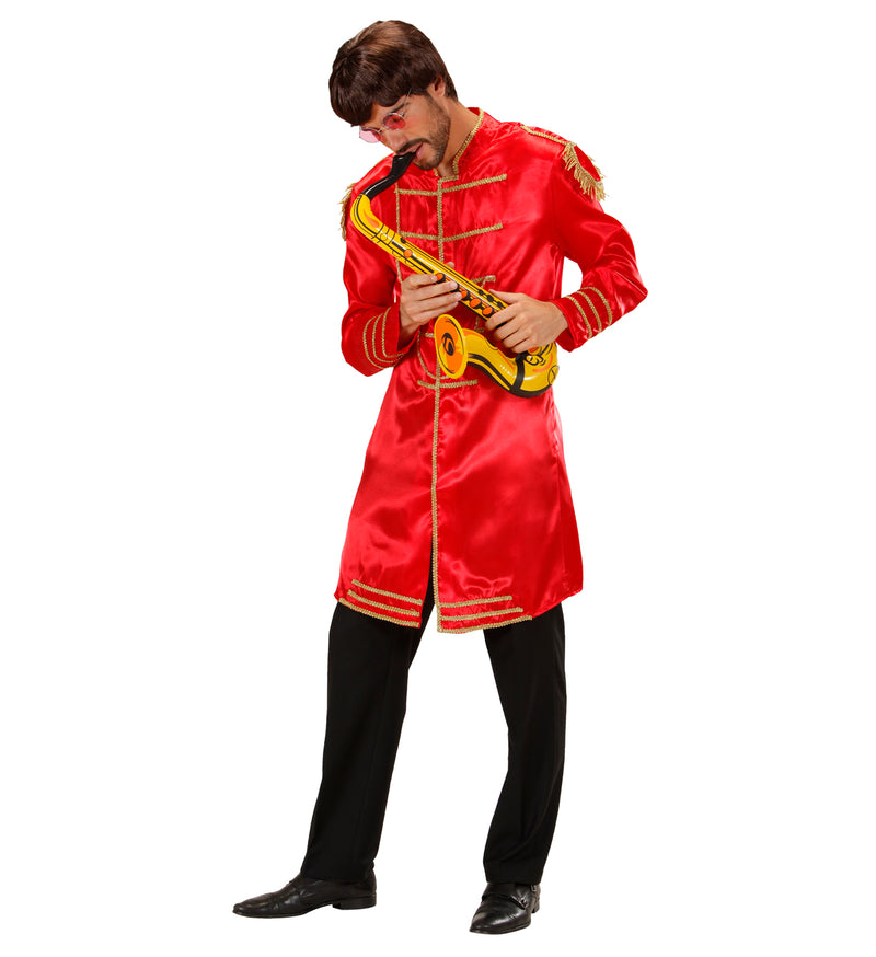 60's Music Man Beatles Costume Red