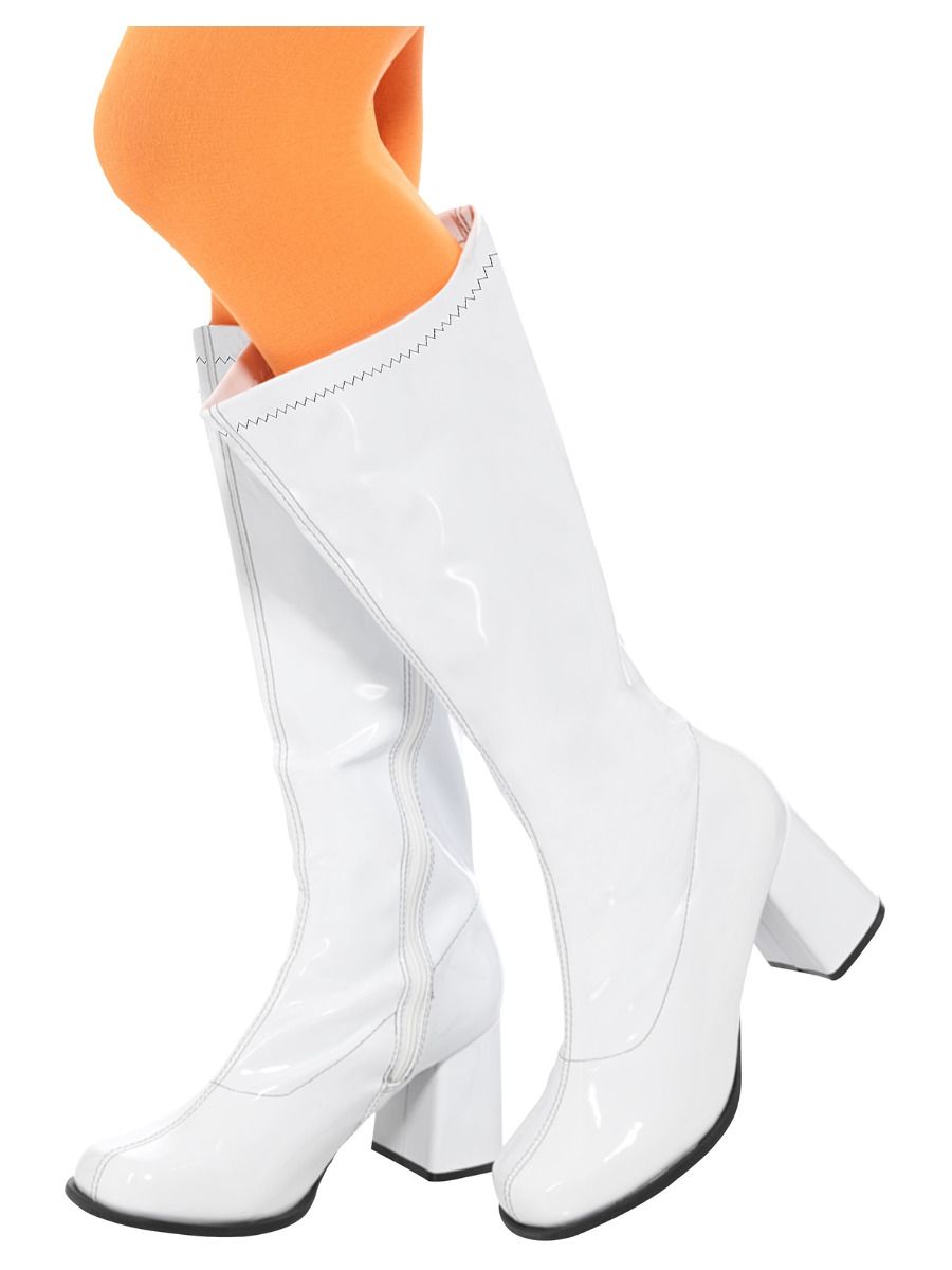 1960's and 70's GoGo White Boots