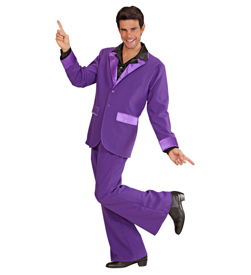 70's Disco Suit Purple