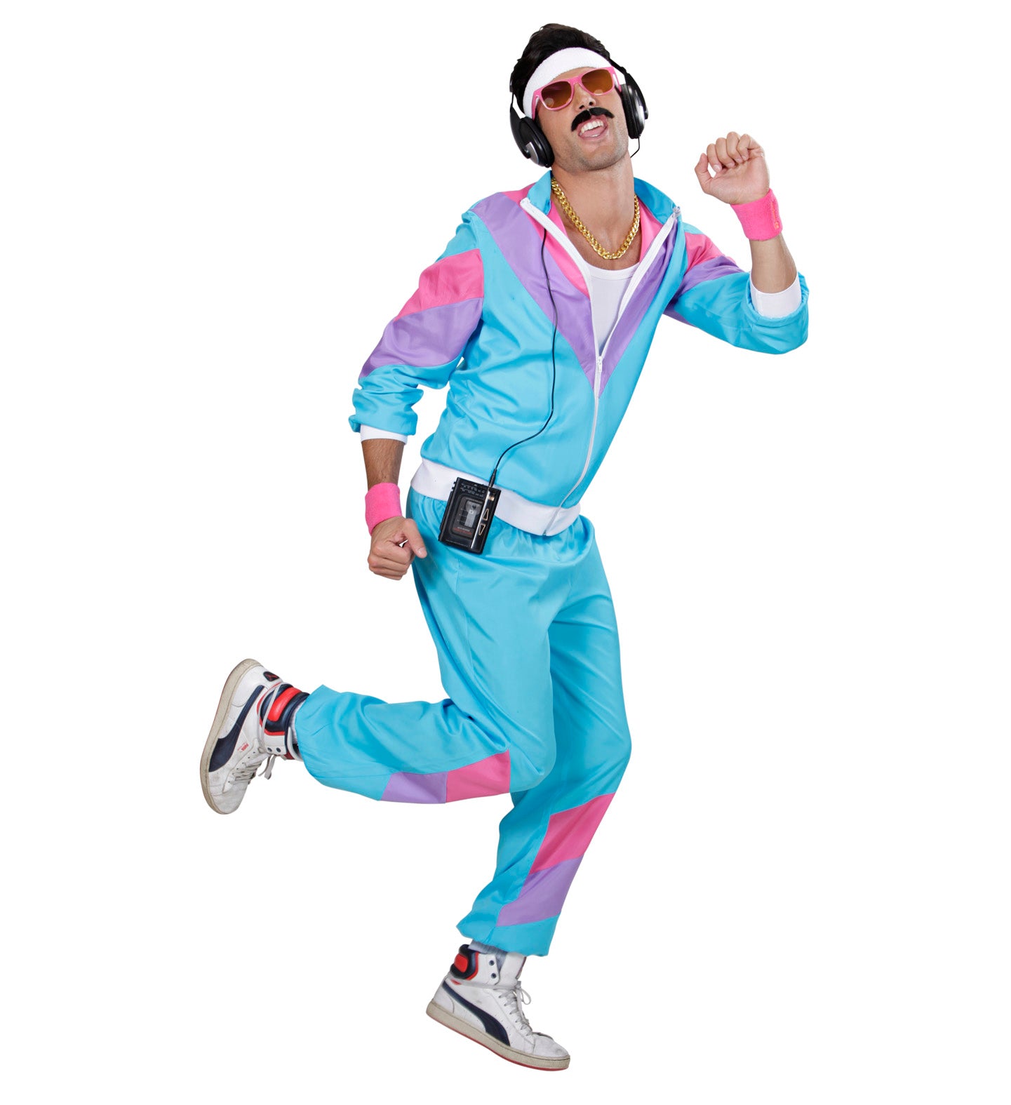80's Blue Shell tracksuit outfit