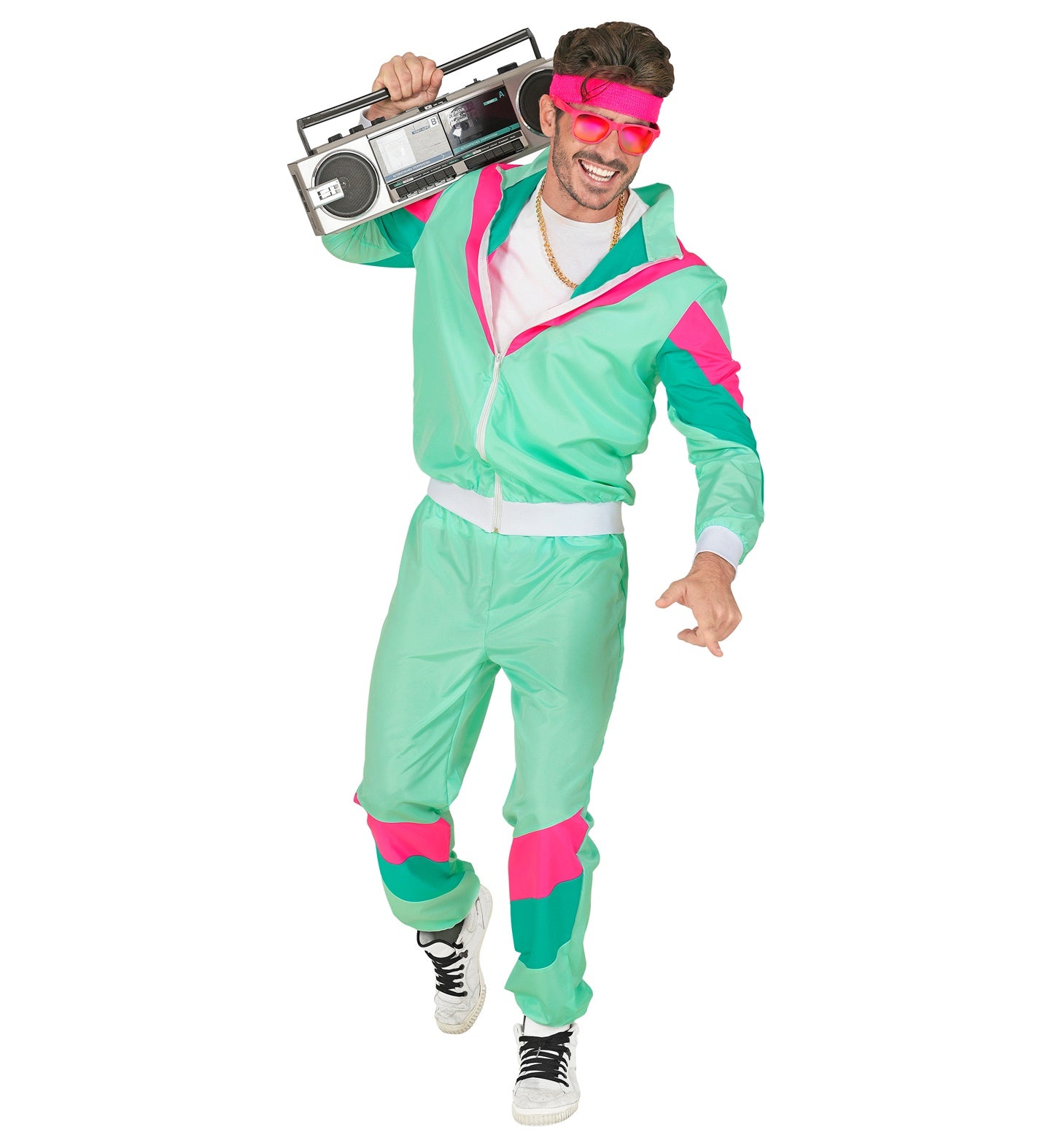 80's green Shell tracksuit Costume