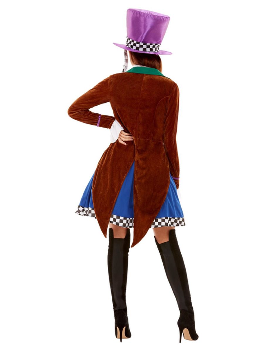 Adult Miss Mad Hatter Costume rear