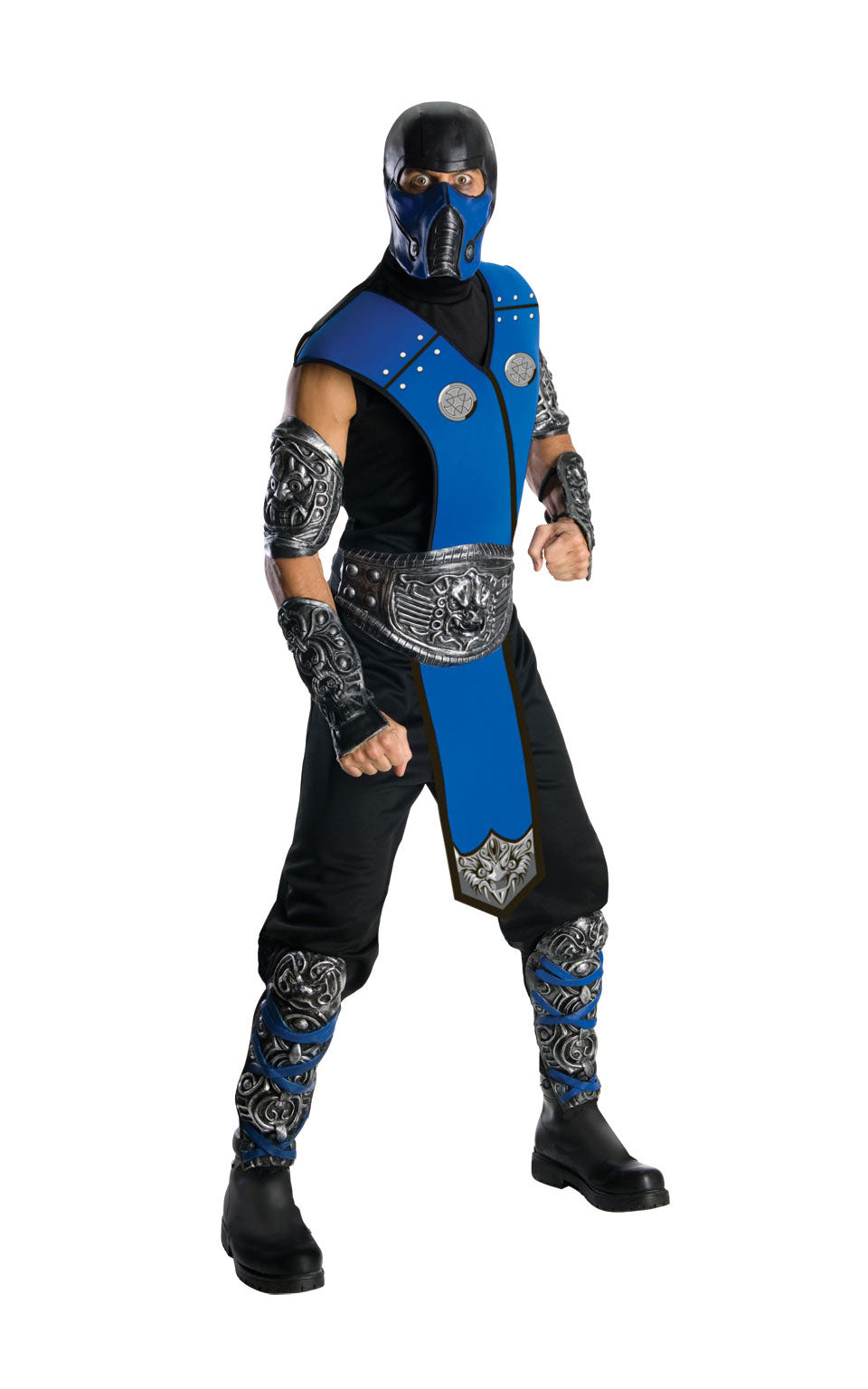Adult Sub-Zero Costume Deluxe Mortal Kombat
