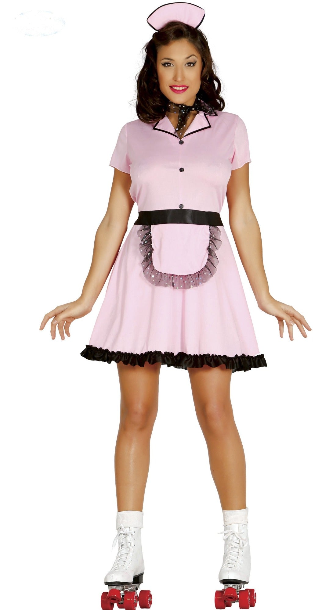 Adult 50's Roller Waitress Costume
