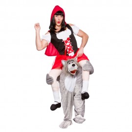 Carry Me Wolf Red Riding Hood Costume