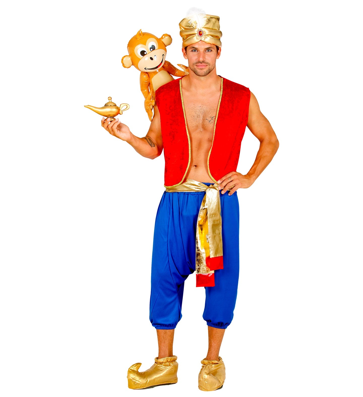 Aladdin fancy dress Costume Men's