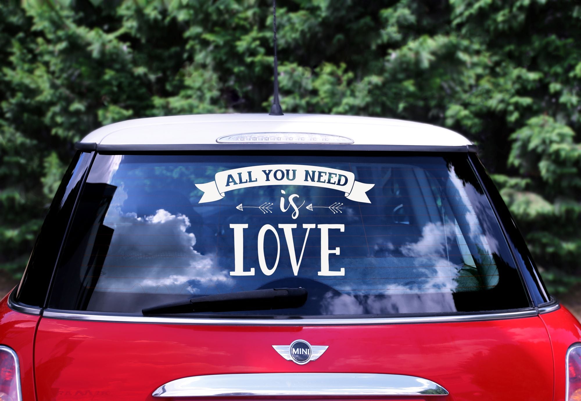 All you need is Love Wedding Car Sticker Decoration