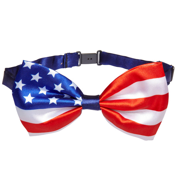 America Stars and Stripes Bow Tie