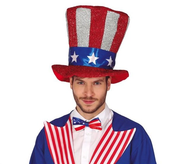 American Uncle Sam Top Hat