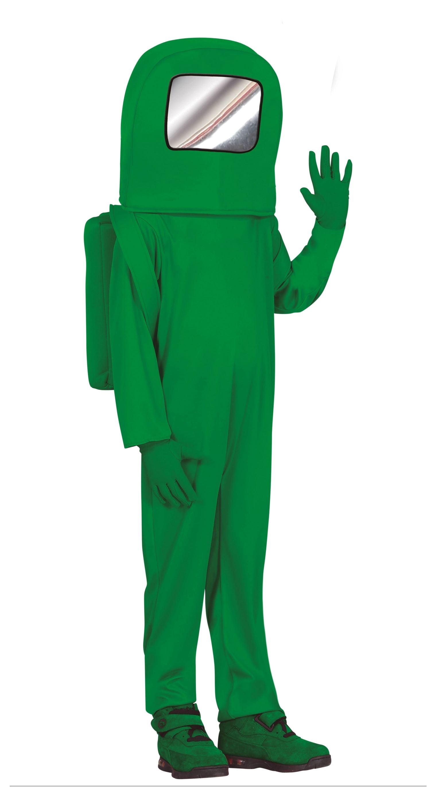 Among Us Astronaut Costume Green Child's