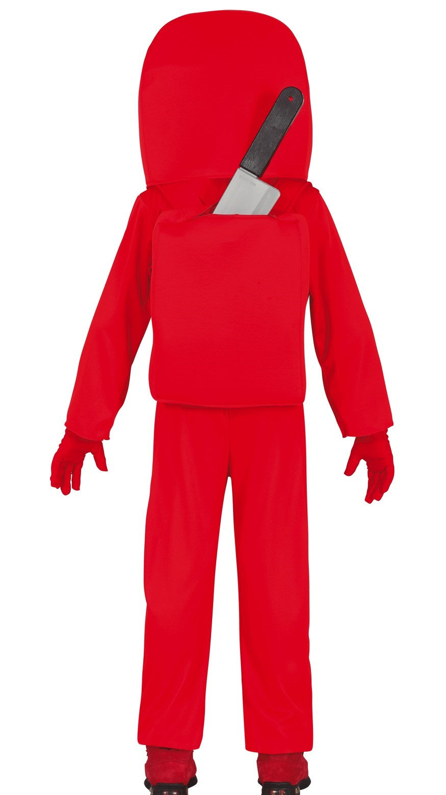 Among Us Astronaut Costume Red Child's
