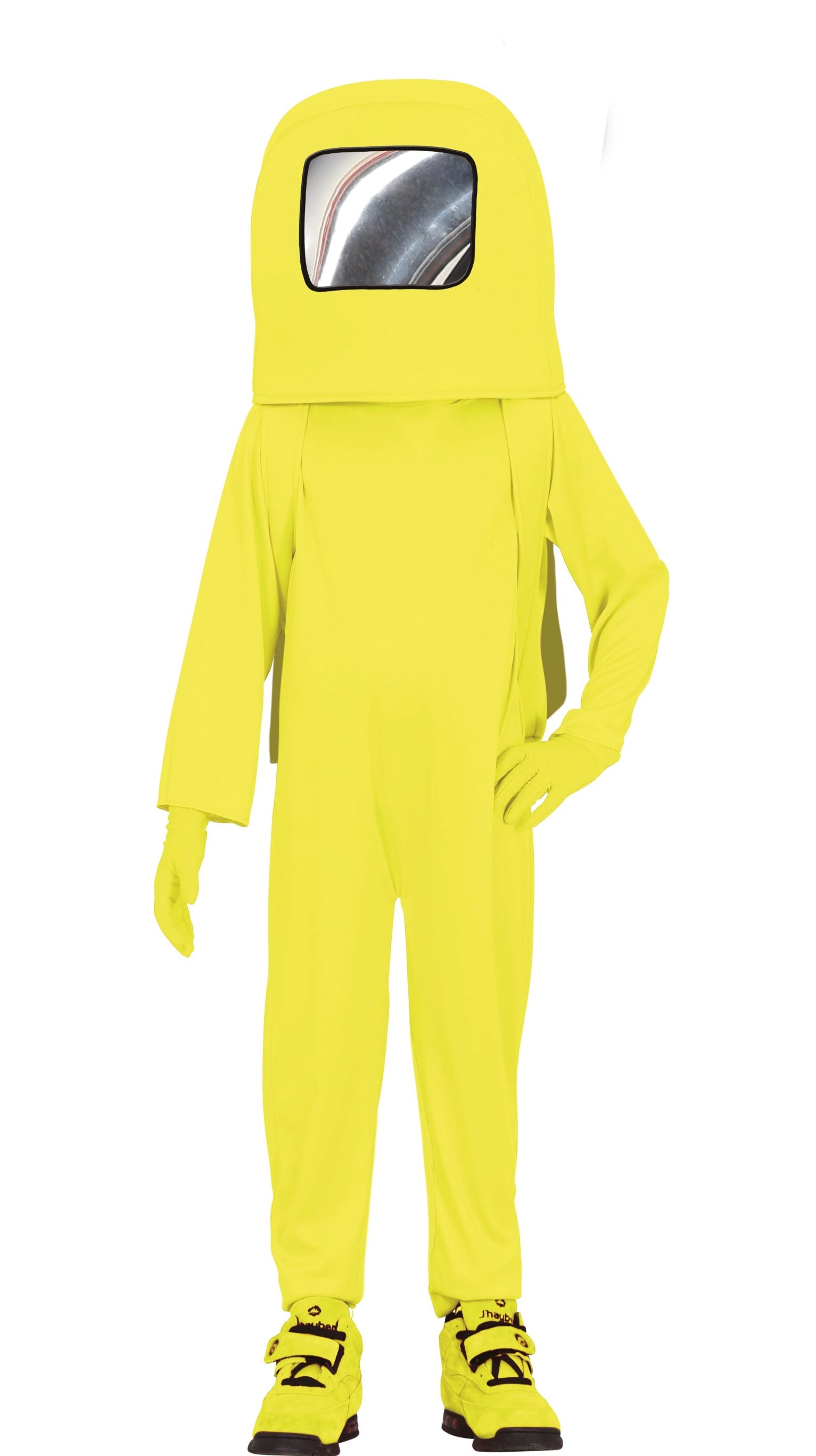 Among Us Astronaut Costume Yellow Child's